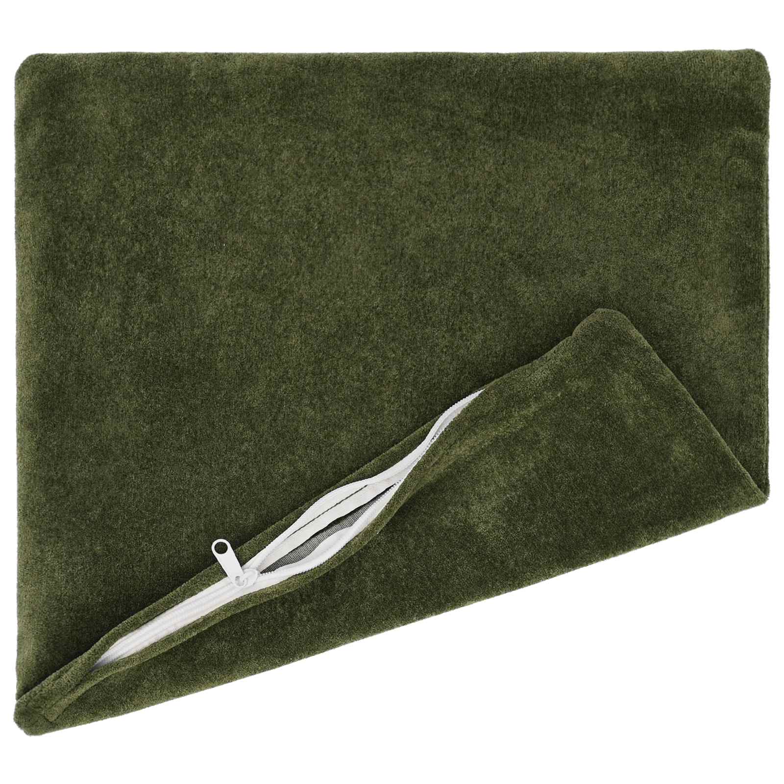 Párna huzat 6 pcs heerlen zöld 45 x 45 cm mikroszálas plüss