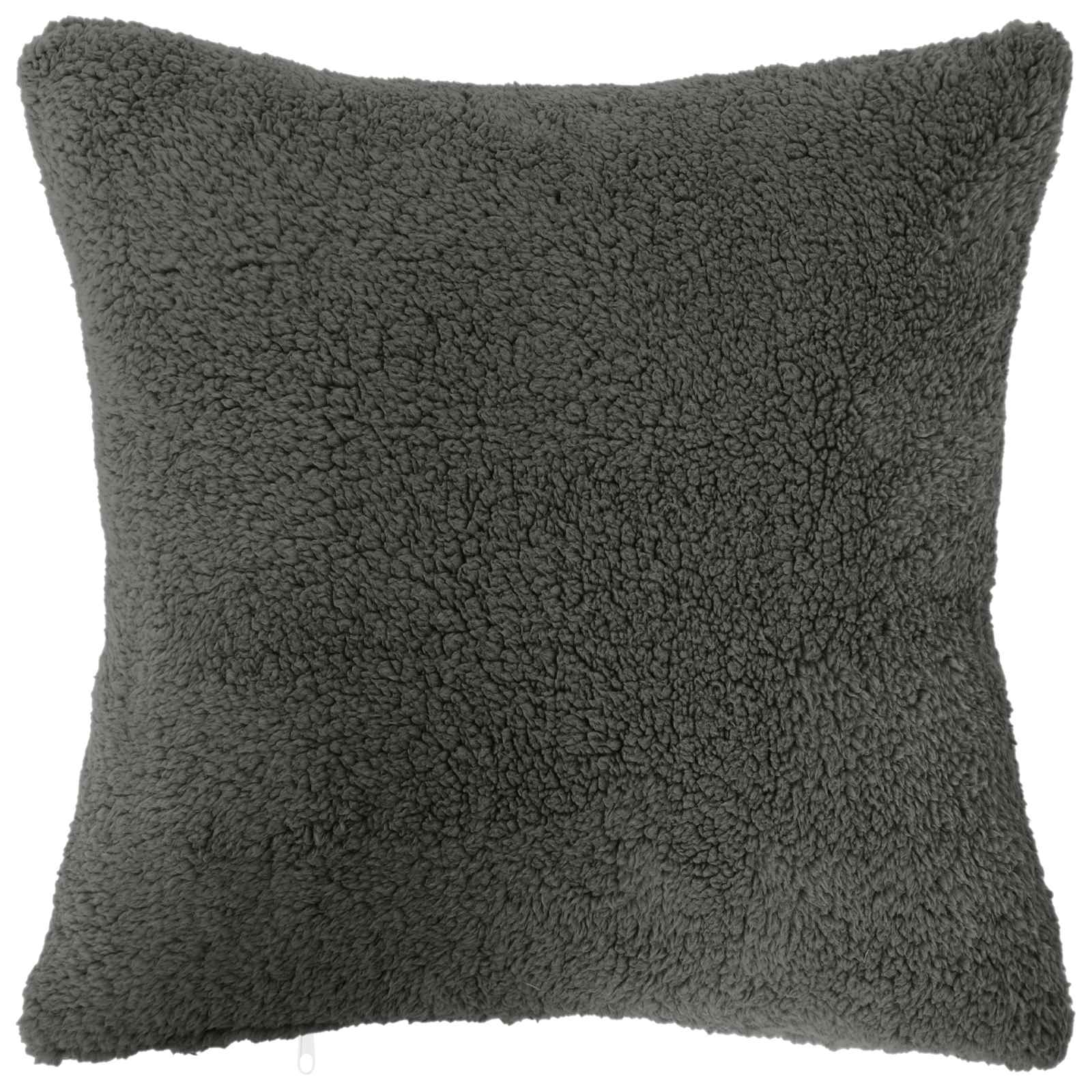 Párna huzat 2 pcs heerlen sötétszürke 45 x 45 cm bouclé