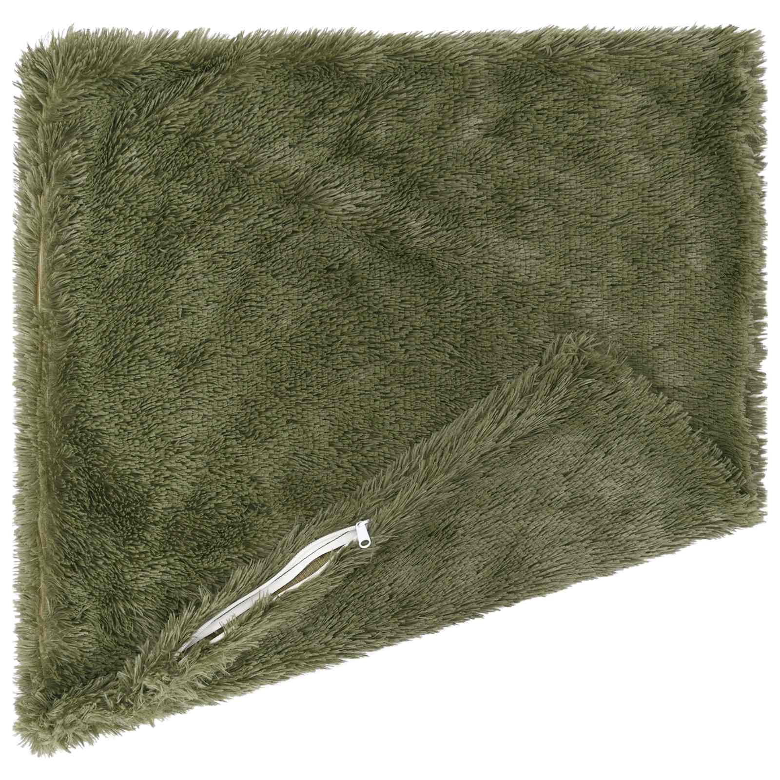 Párna huzat 12 pcs heerlen zöld 45 x 45 cm pv mikroplüss