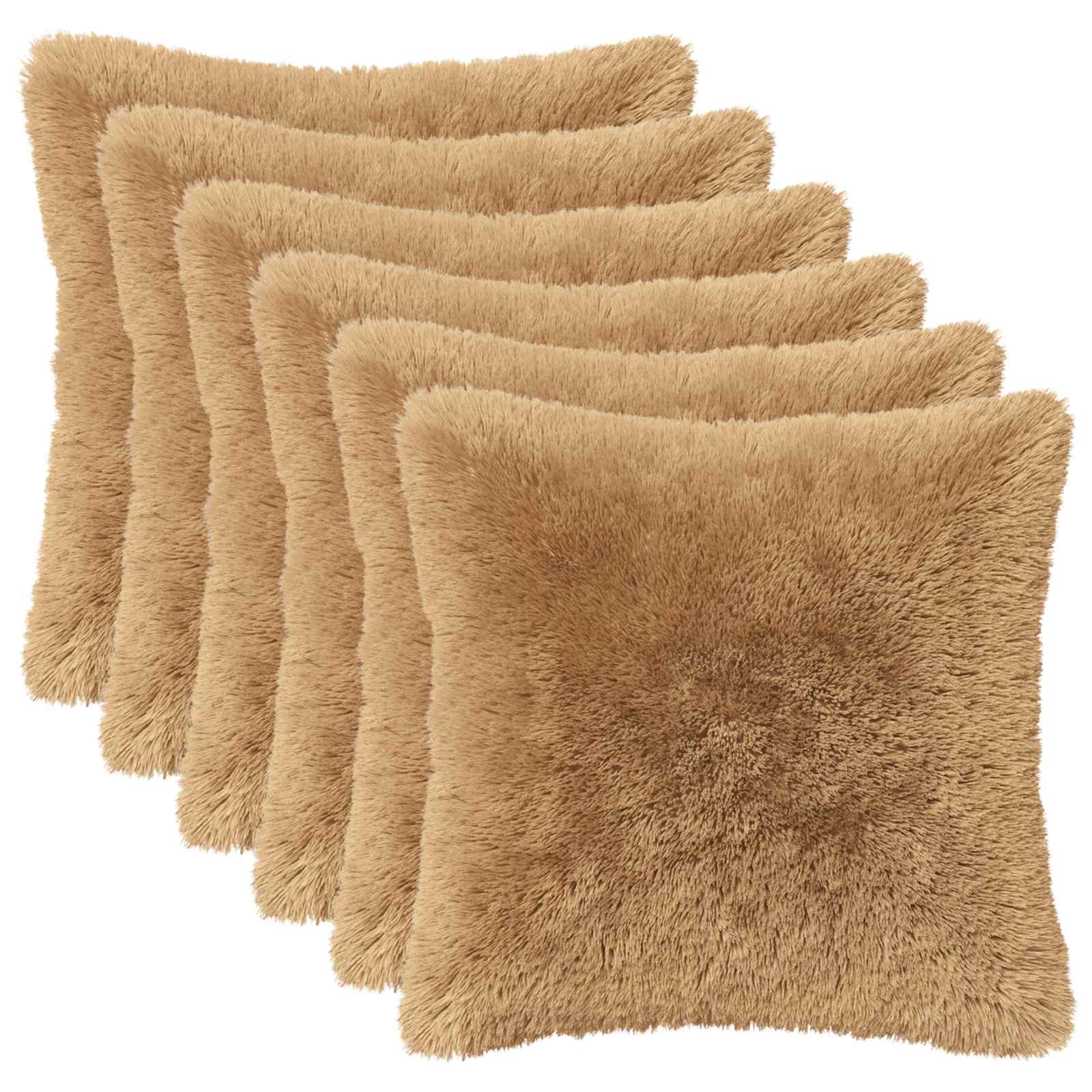 Párna huzat 6 pcs heerlen tópszínű 45 x 45 cm pv mikroplüss