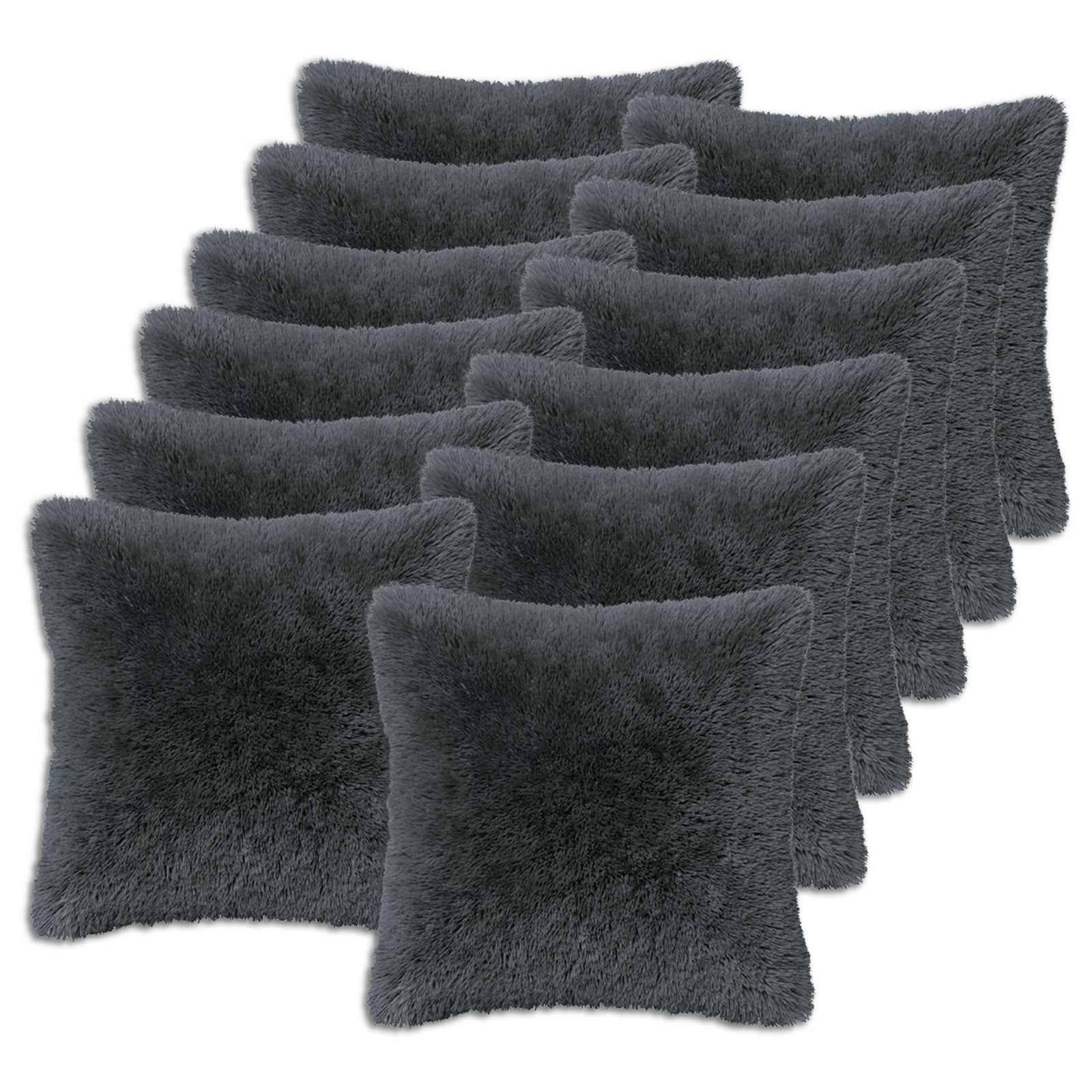 Párna huzat 12 pcs heerlen antracitszürke 45 x 45 cm