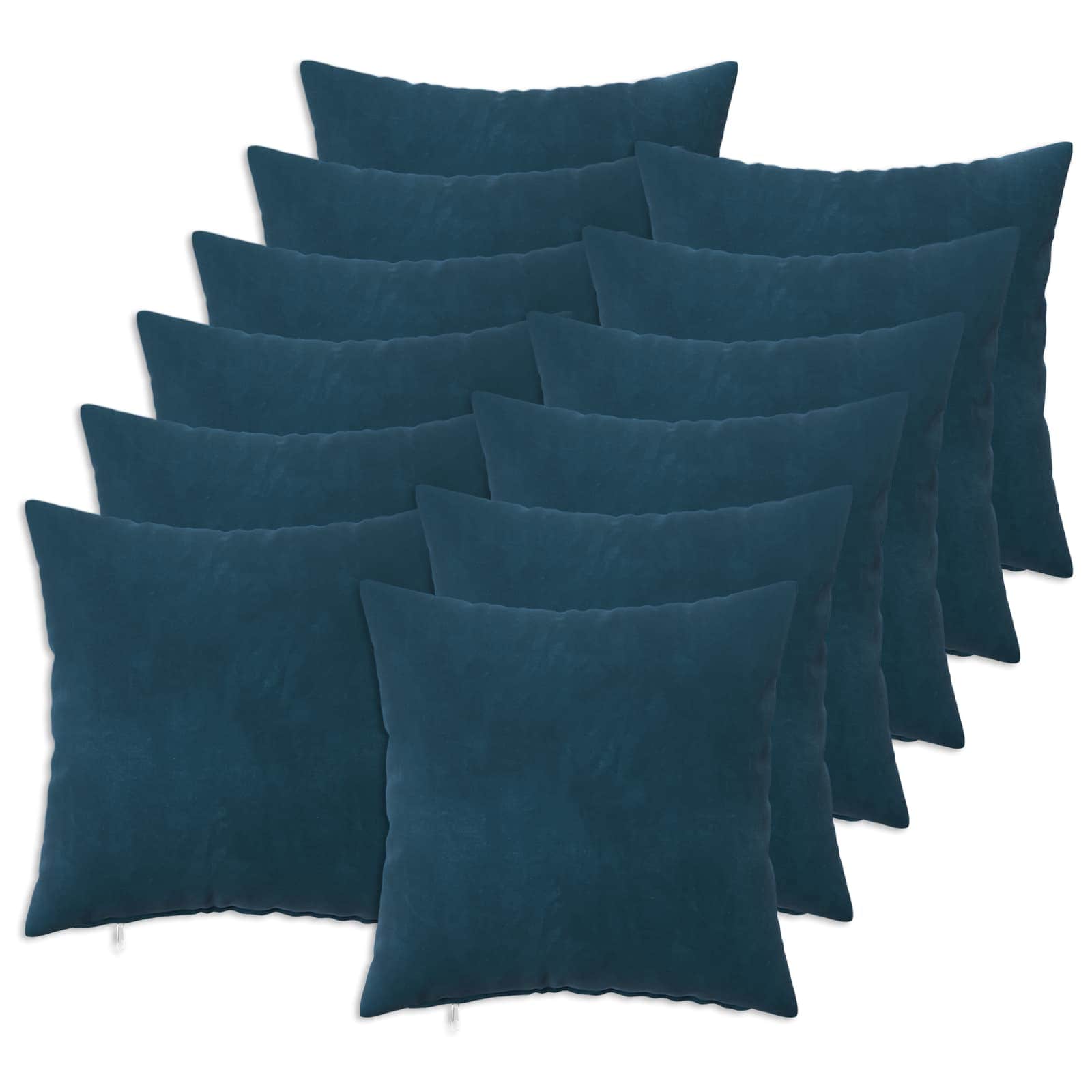 Párna huzat 12 pcs heerlen kék 50 x 50 cm bársony