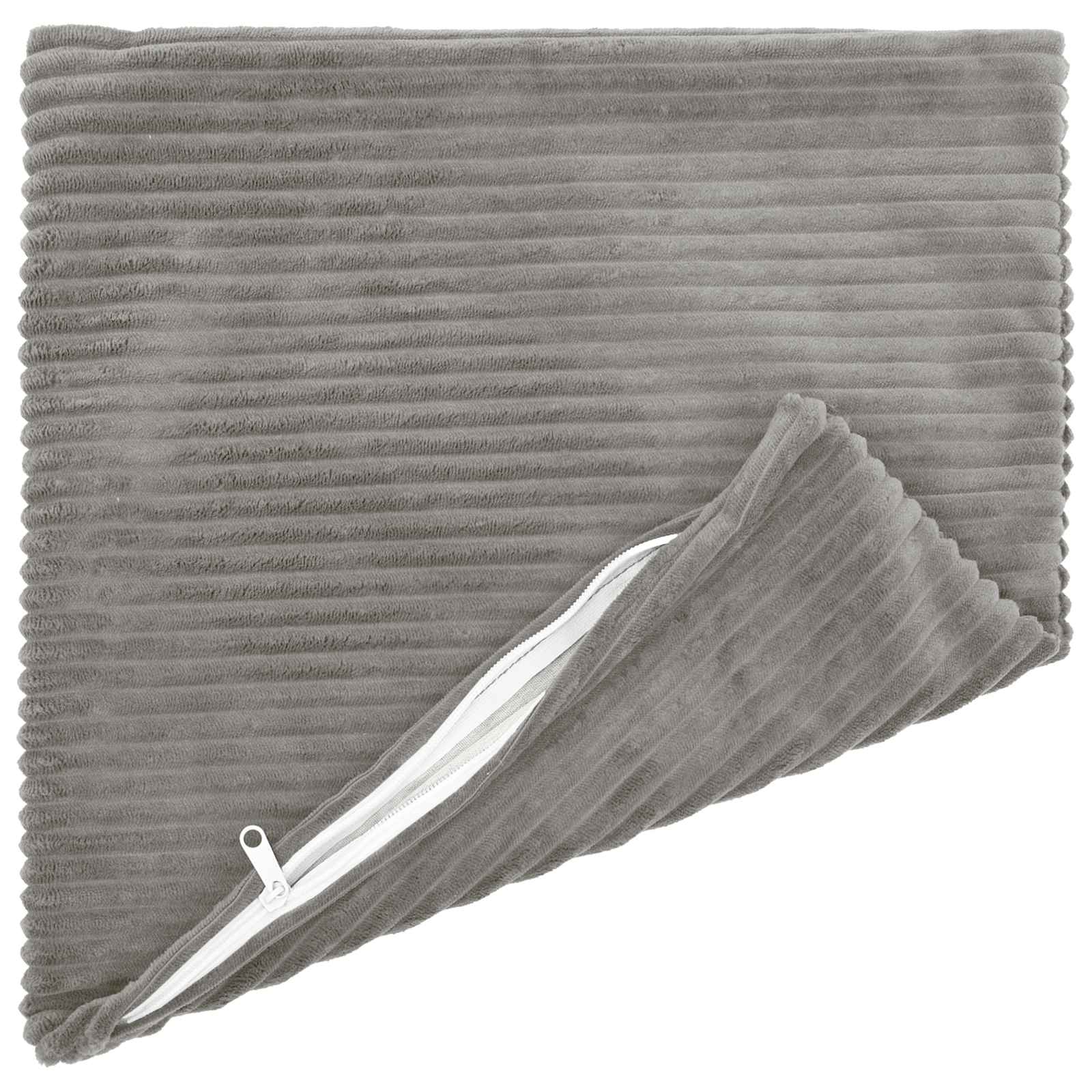 Párna huzat 12 pcs heerlen világosszürke 50 x 50 cm cord