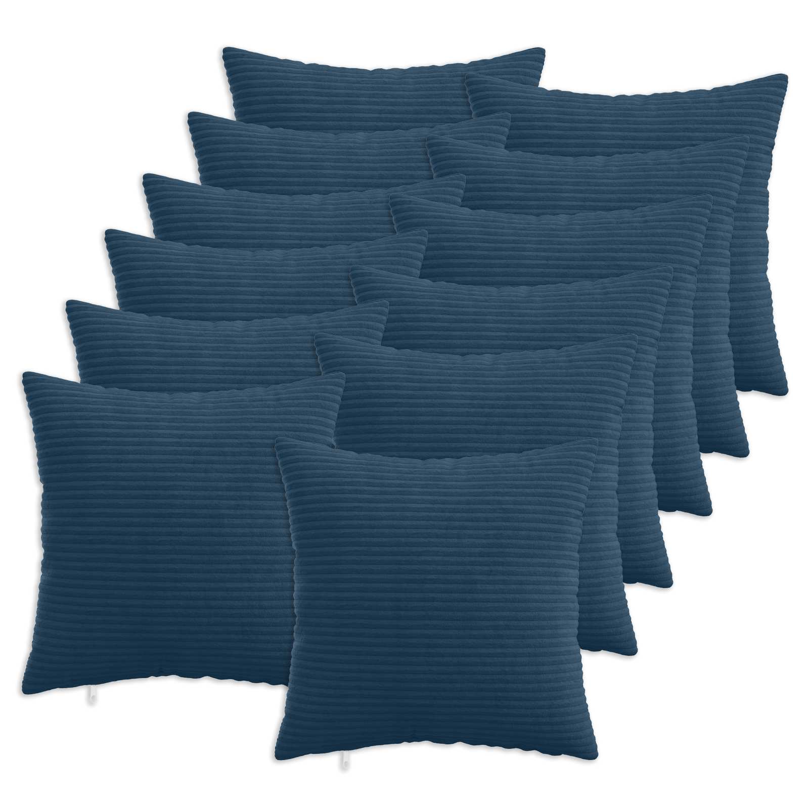 Párna huzat 12 pcs heerlen sötétkék 50 x 50 cm cord