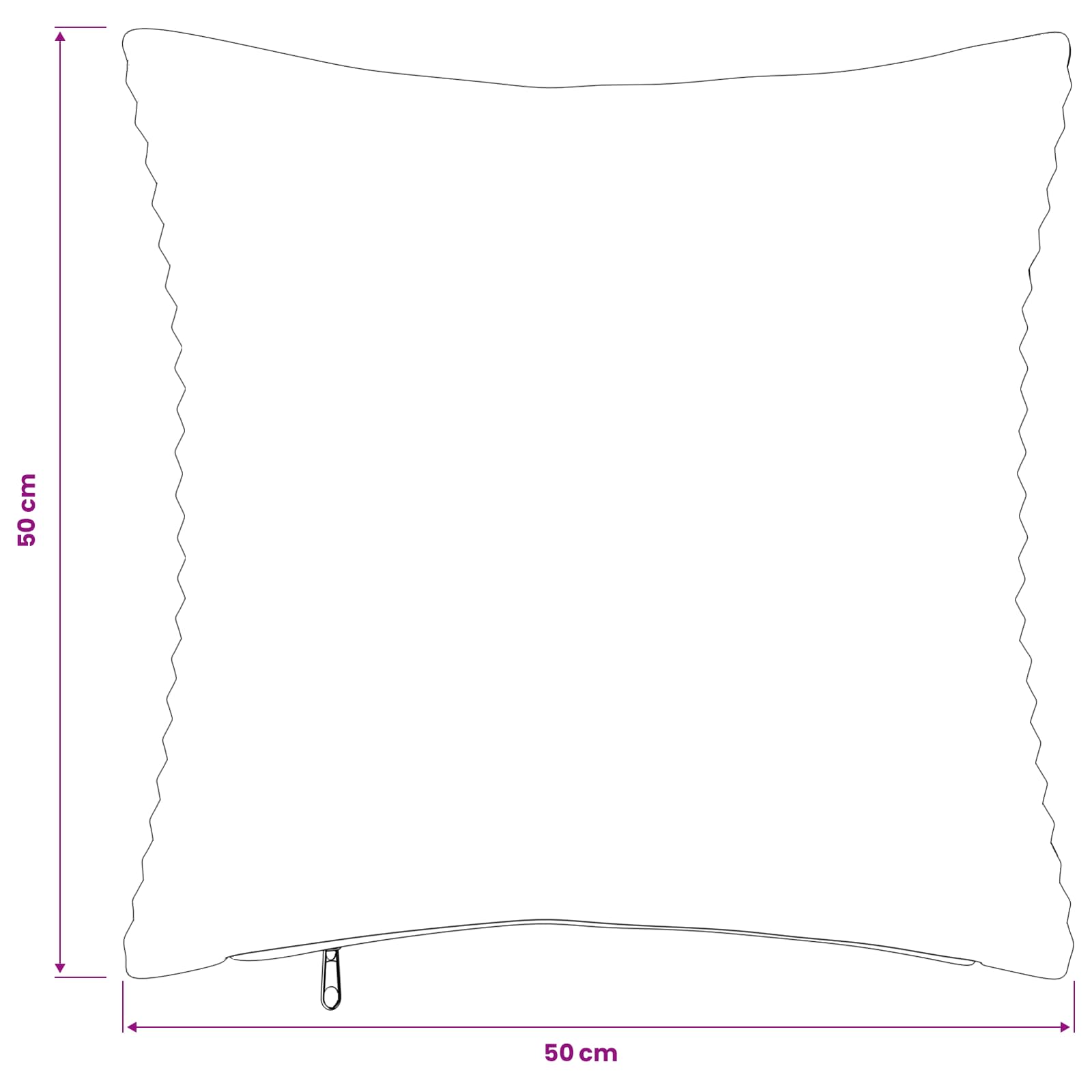 Párna huzat 12 pcs heerlen zöld 50 x 50 cm cord