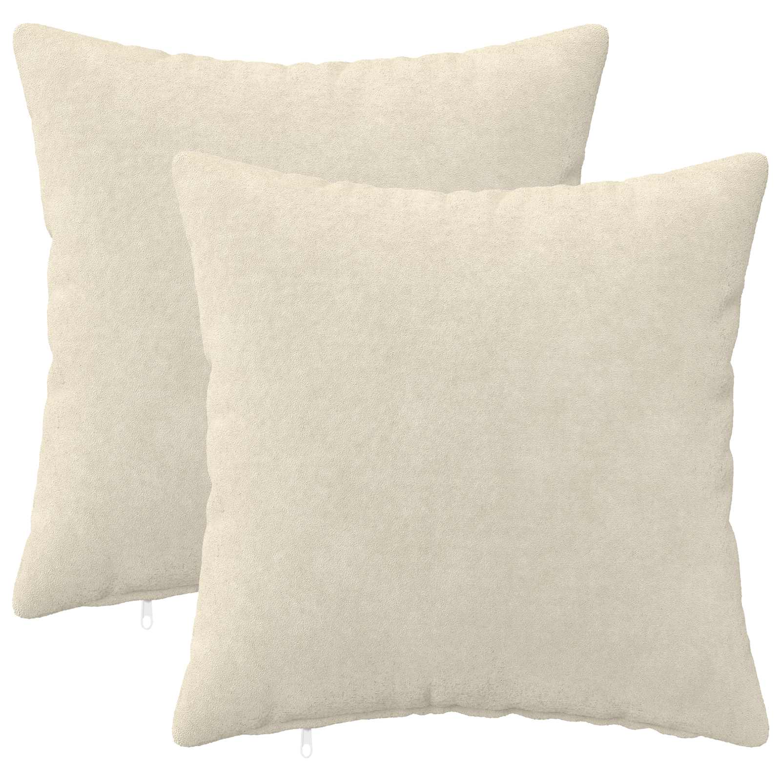 Párna huzat 2 pcs heerlen krémszínű 50 x 50 cm