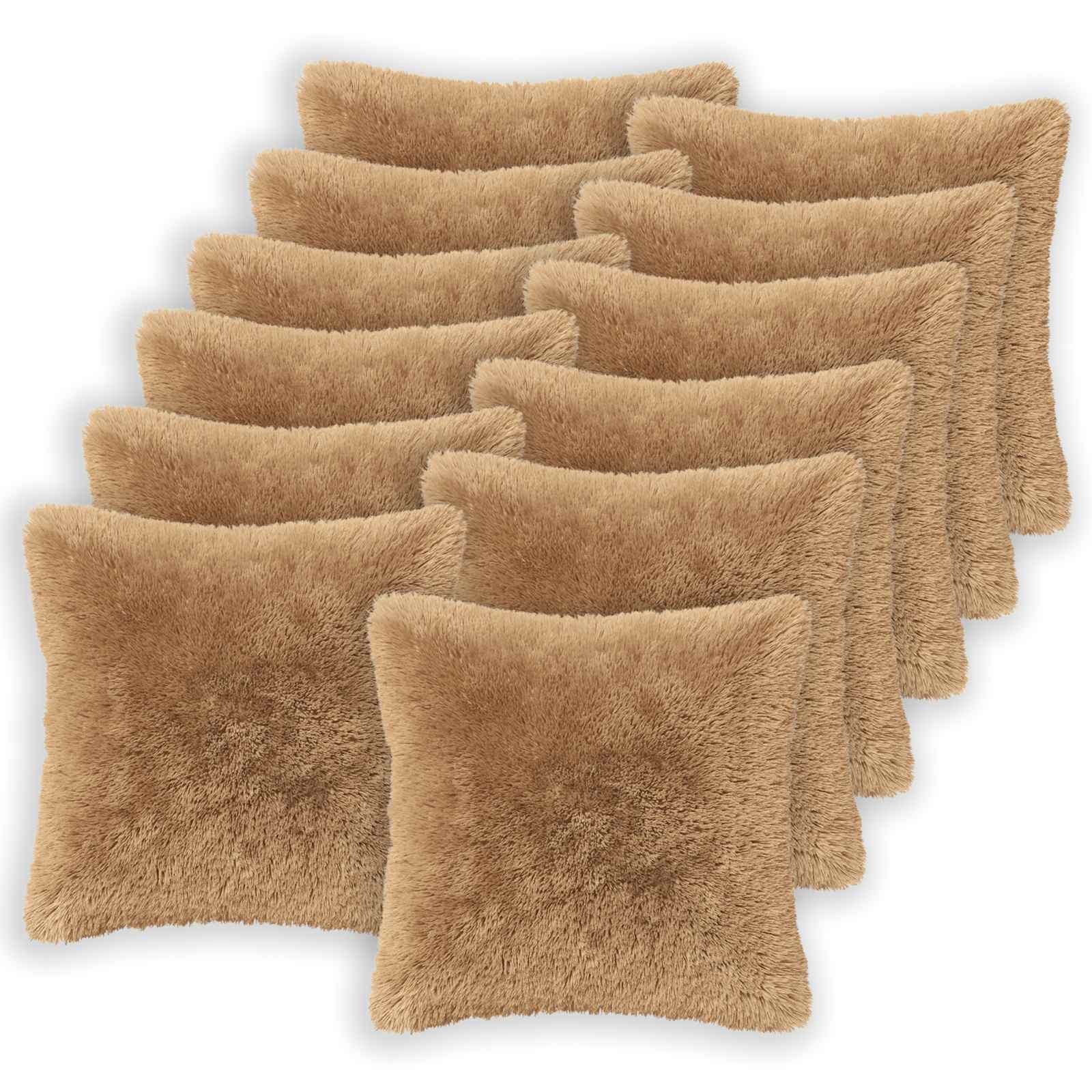 Párna huzat 12 pcs heerlen tópszínű 50 x 50 cm pv mikroplüss
