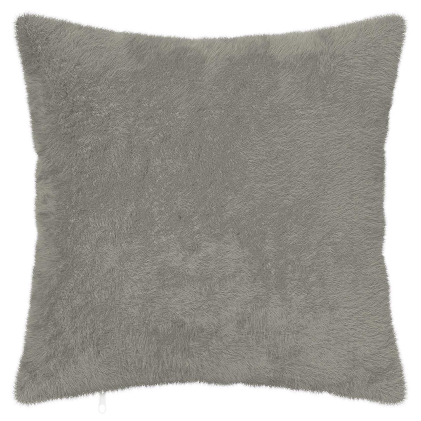 Párna huzat 2 db heerlen világosszürke 50 x 50 cm műnyúl szőr