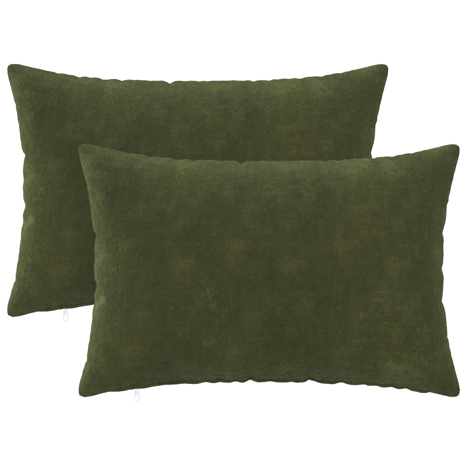 Párna huzat 2 pcs heerlen zöld 50 x 70 cm mikroszálas plüss