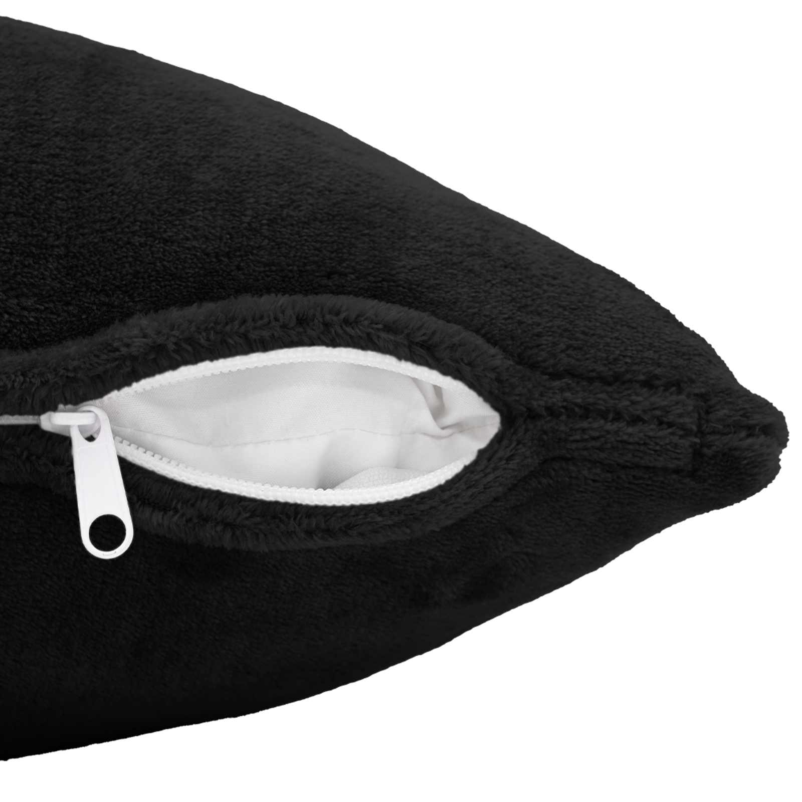 Párna huzat 2 pcs heerlen fekete 50 x 70 cm flanell