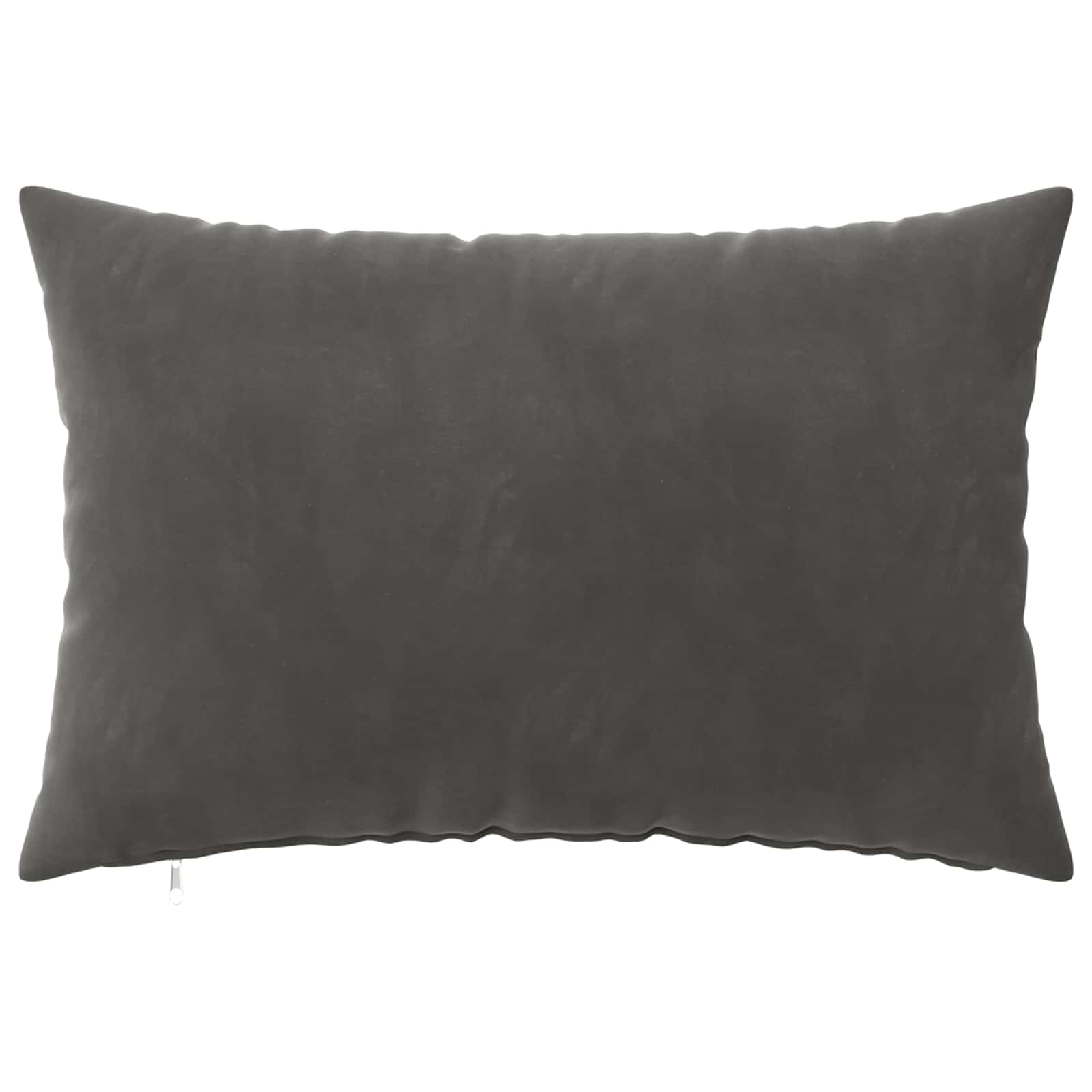 Párna huzat 2 pcs heerlen sötétszürke 50 x 75 cm bársony
