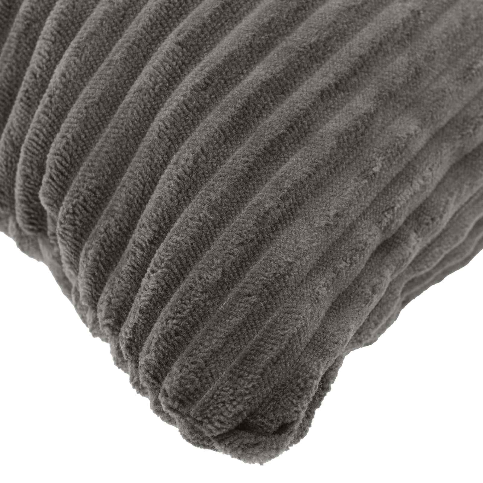 Párna huzat 6 pcs heerlen sötétszürke 50 x 75 cm cord