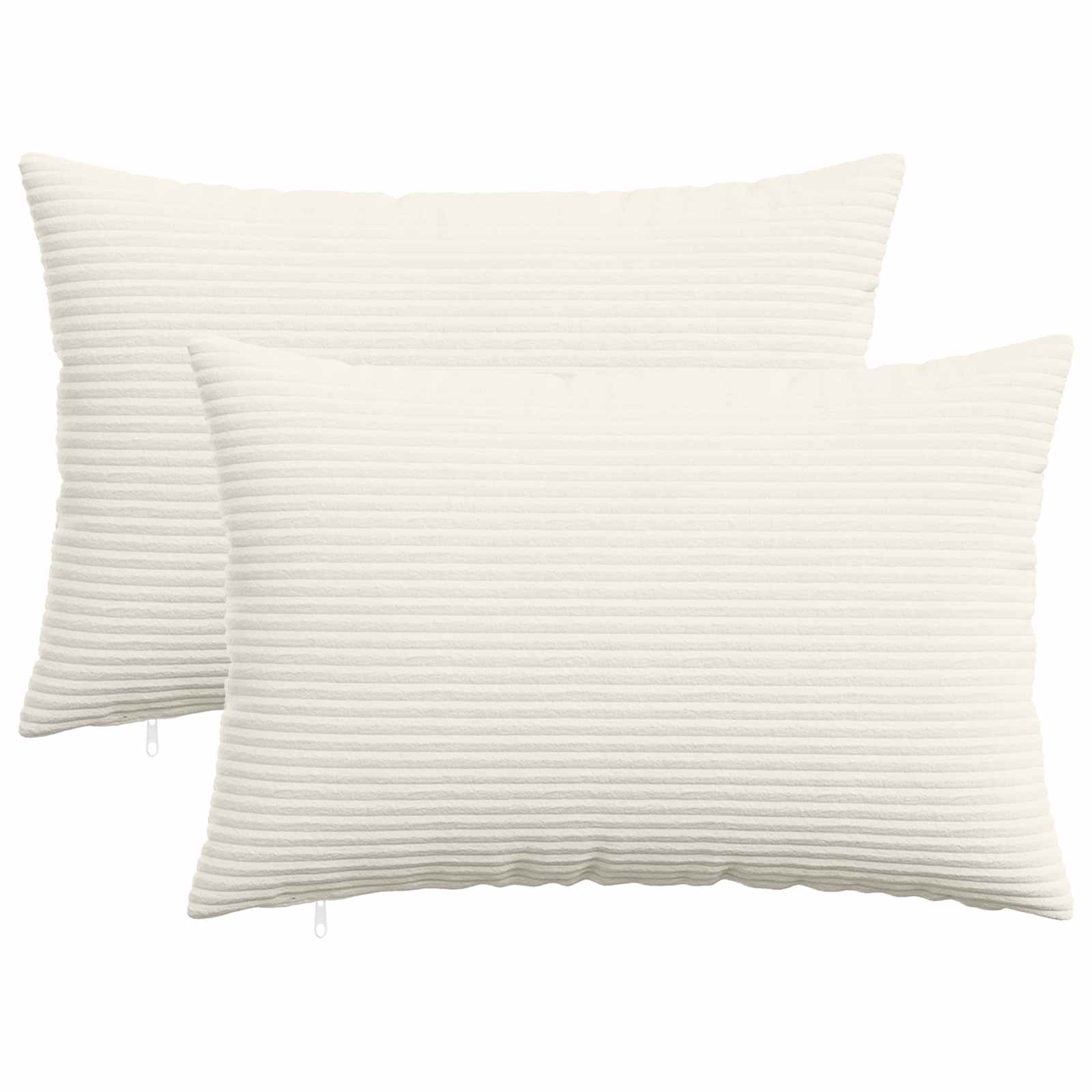 Párna huzat 2 pcs heerlen krémszínű 50 x 75 cm cord