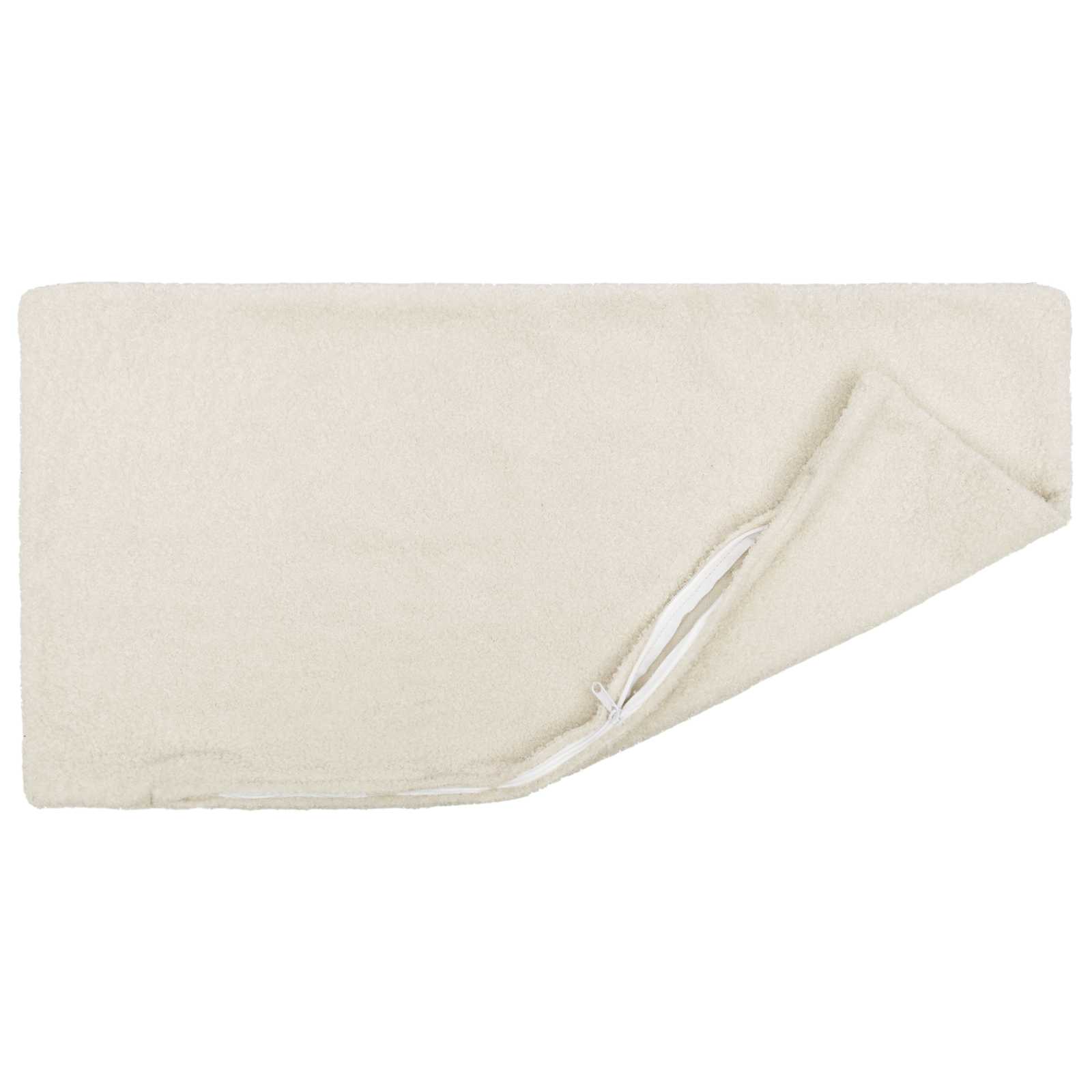 Párna huzat 2 pcs heerlen krémszínű 50 x 75 cm bouclé