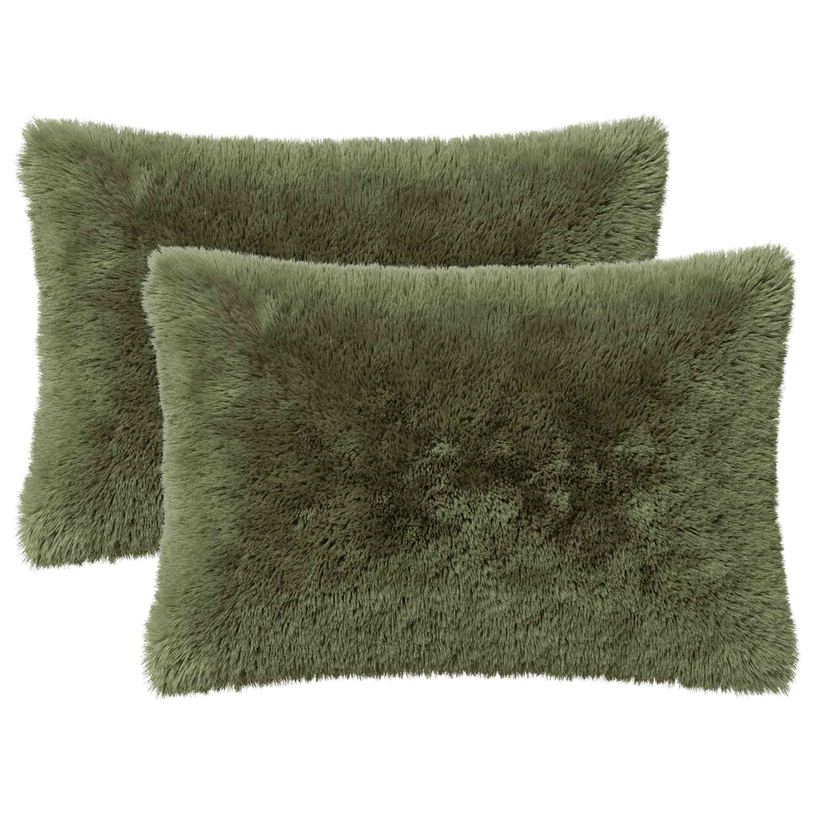 Párna huzat 2 pcs heerlen zöld 50 x 75 cm pv mikroplüss