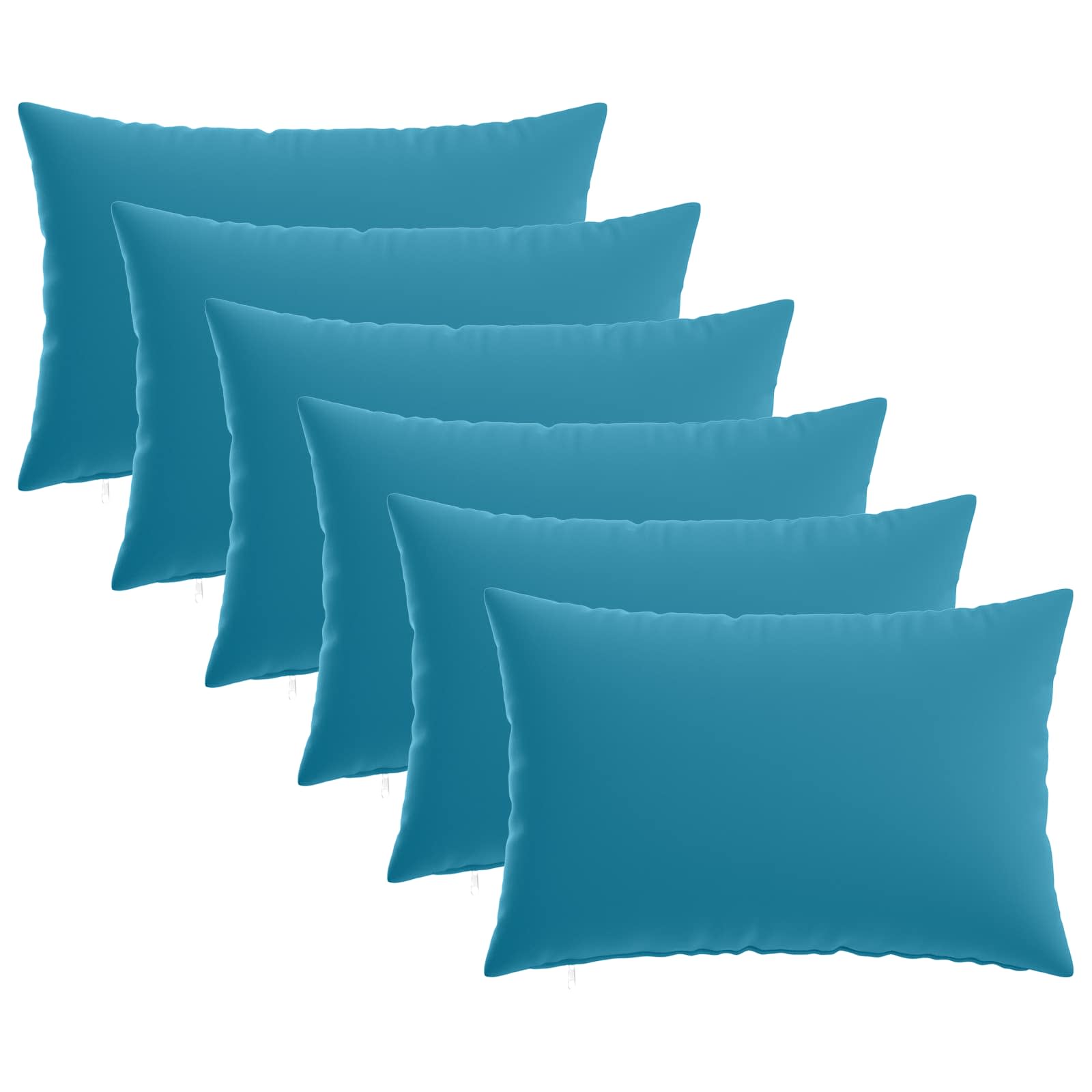 Párna huzat 6 pcs heerlen világoskék 50 x 80 cm poliészter