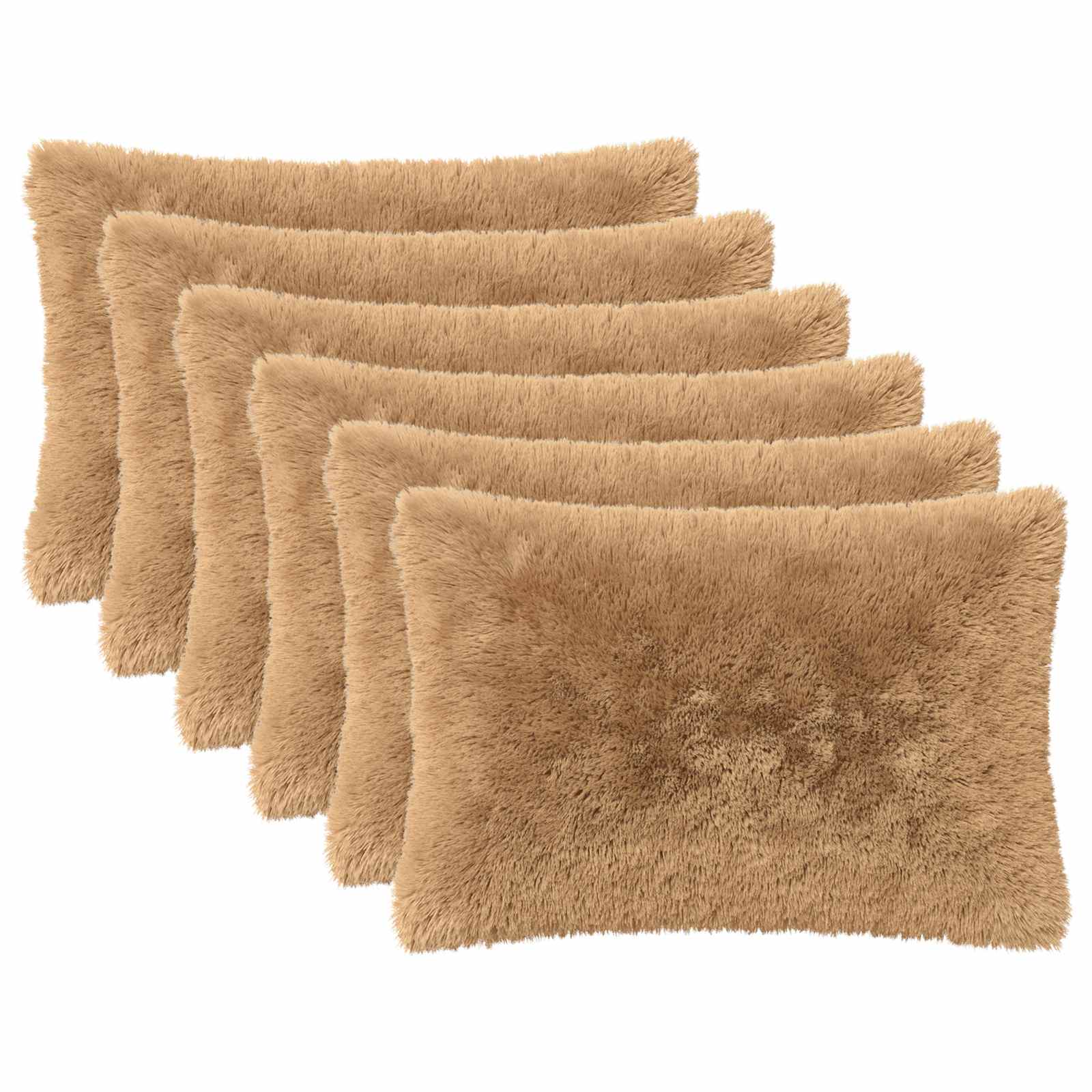 Párna huzat 6 pcs heerlen tópszínű 50 x 80 cm pv mikroplüss