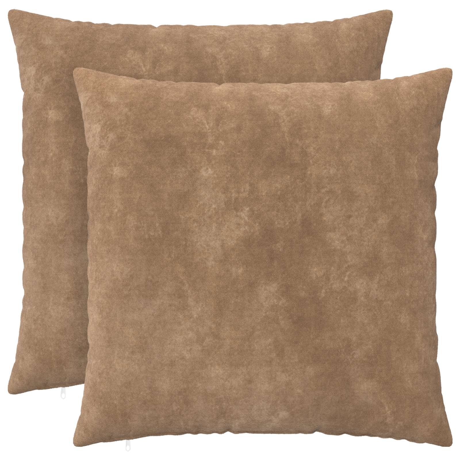 Párna huzat 2 pcs heerlen tópszínű 55 x 55 cm mikroszálas plüss