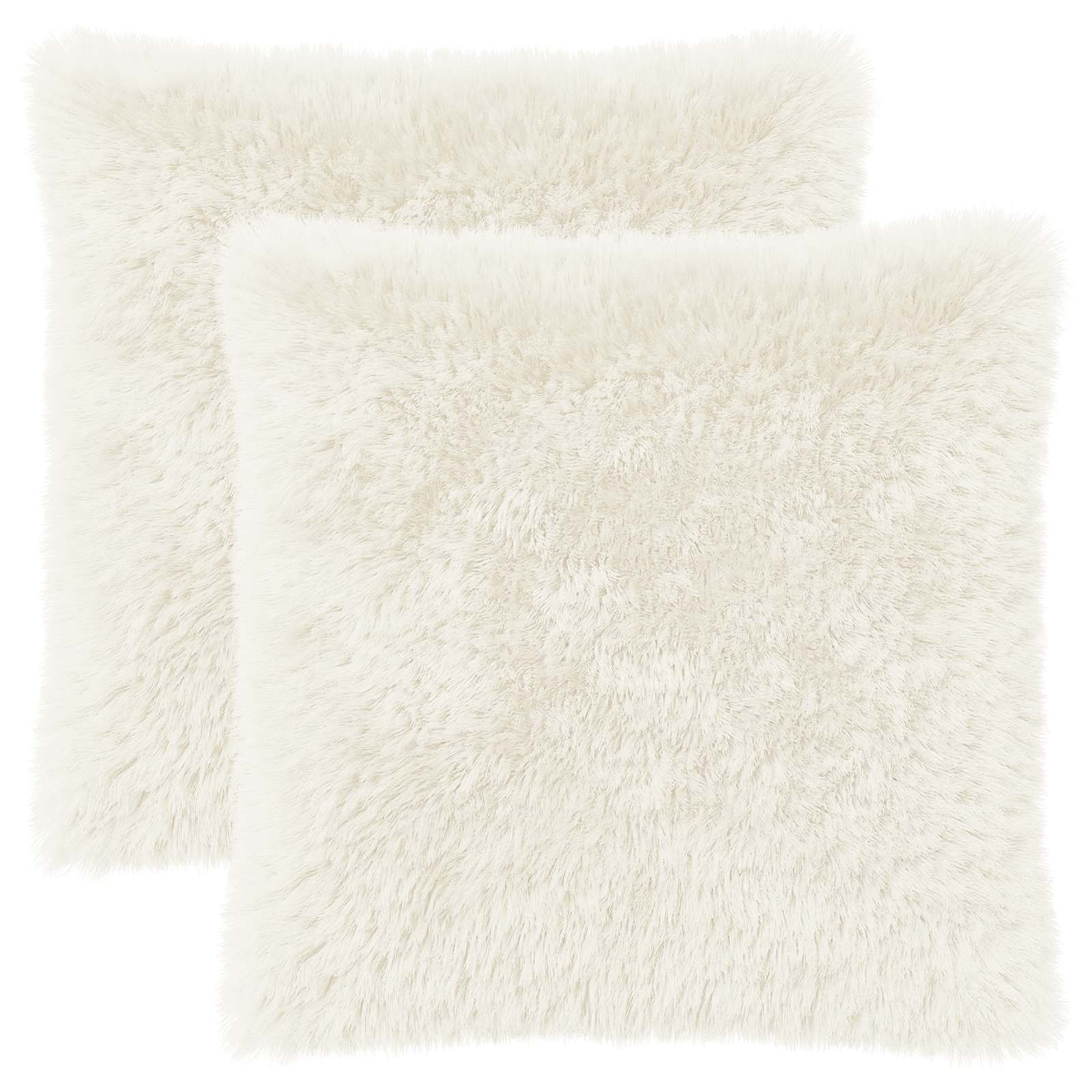 Párna huzat 2 pcs heerlen fehér 55 x 55 cm pv mikroplüss