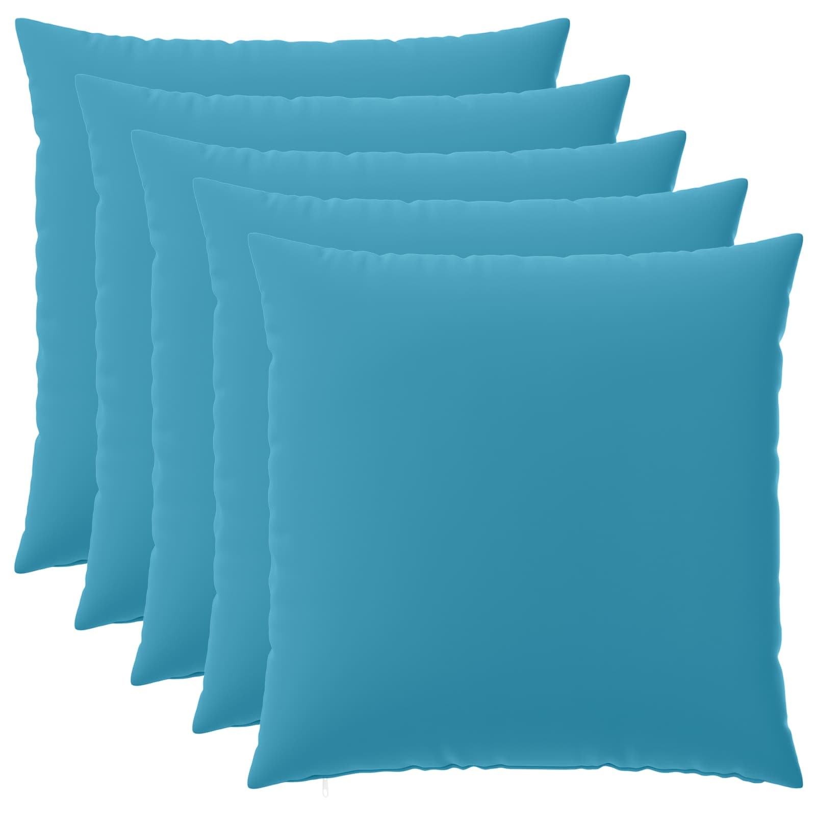 Párna huzat 6 pcs heerlen világoskék 60 x 60 cm poliészter