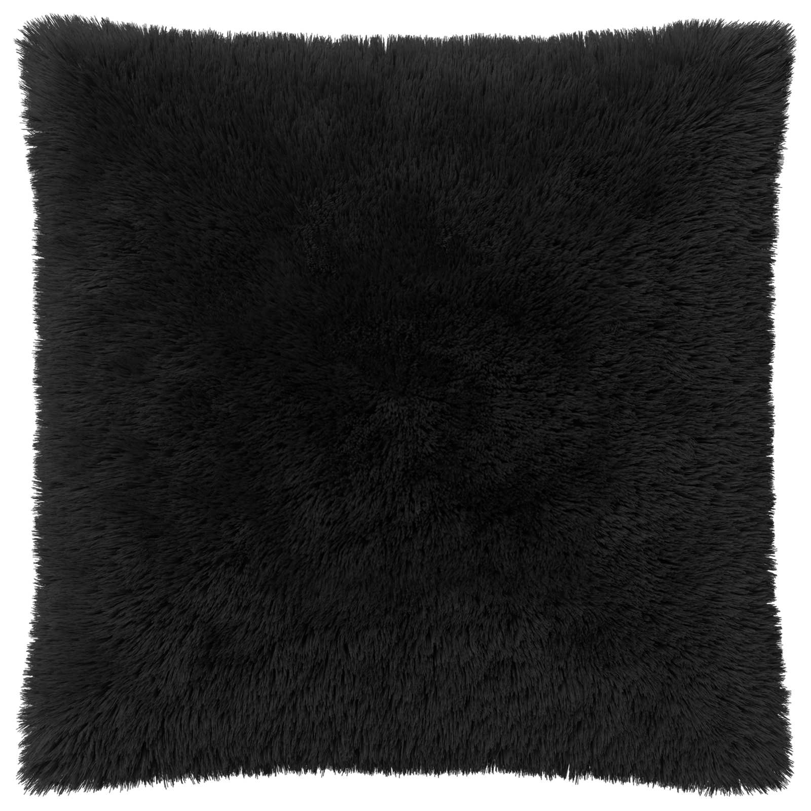 Párna huzat 6 pcs heerlen fekete 60 x 60 cm pv mikroplüss