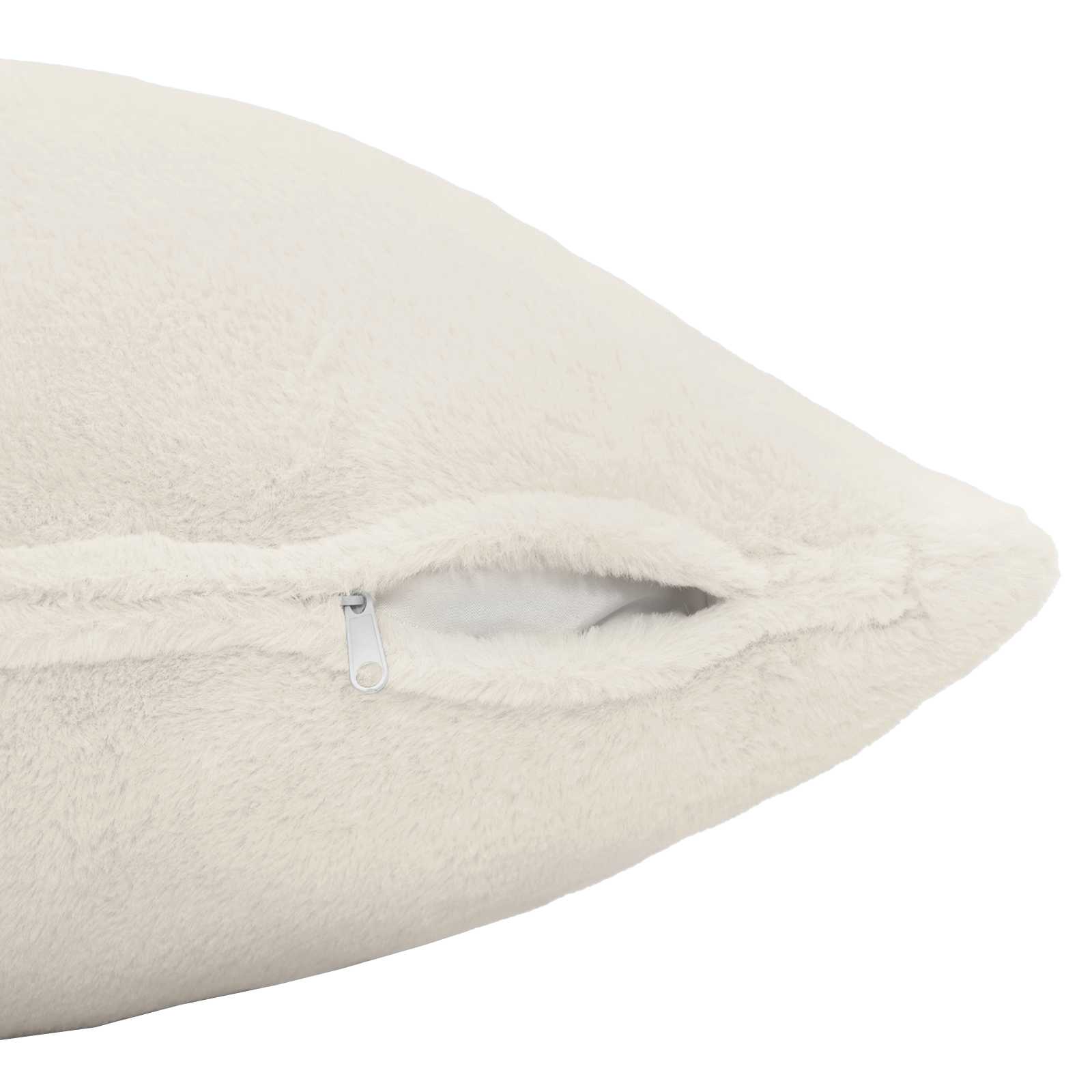 Párna huzat 6 db heerlen fehér 60 x 60 cm műnyúl szőr