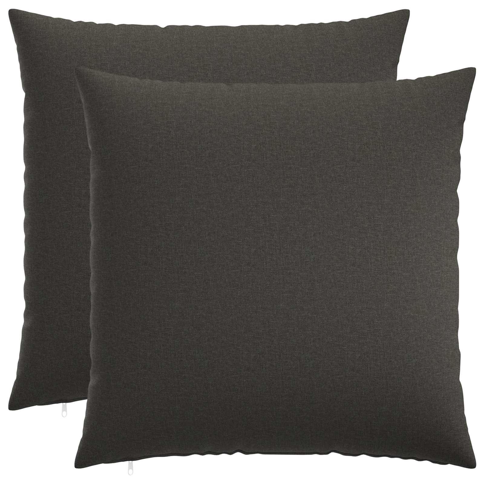 Párna huzat 2 db heerlen sötétszürke 65 x 65 cm szövet