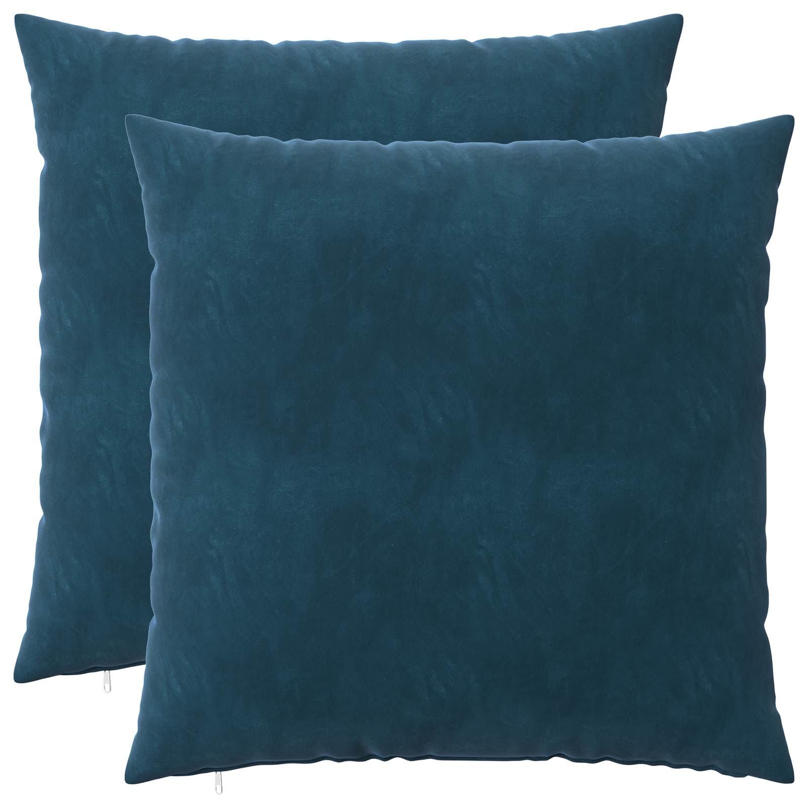Párna huzat 2 pcs heerlen kék 65 x 65 cm bársony