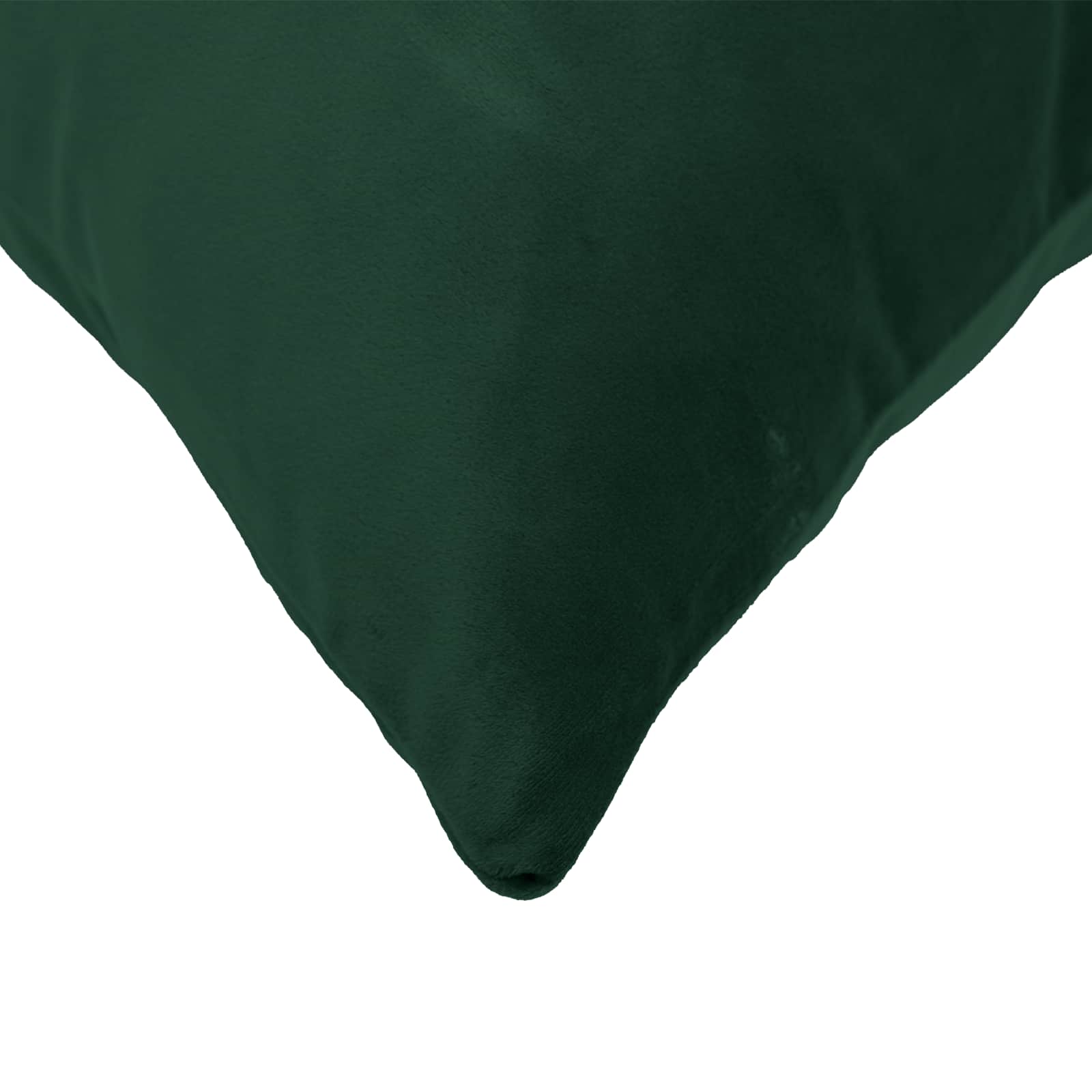 Párna huzat 2 pcs heerlen sötétzöld 65 x 65 cm bársony