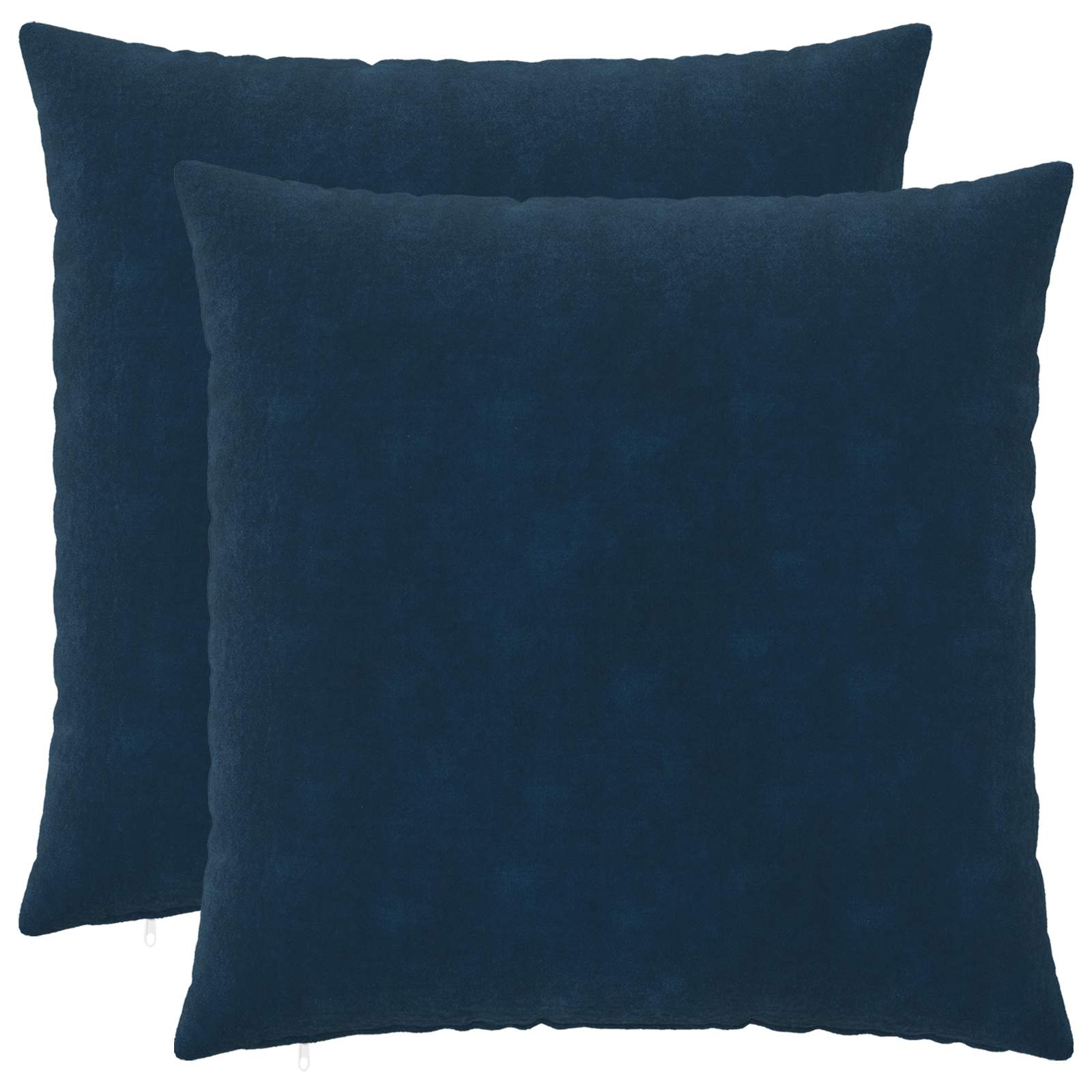 Párna huzat 2 pcs heerlen kék 65 x 65 cm mikroszálas plüss