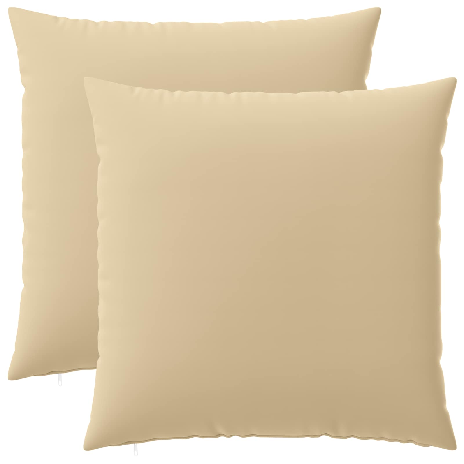 Párna huzat 2 pcs heerlen bézs 65 x 65 cm poliészter