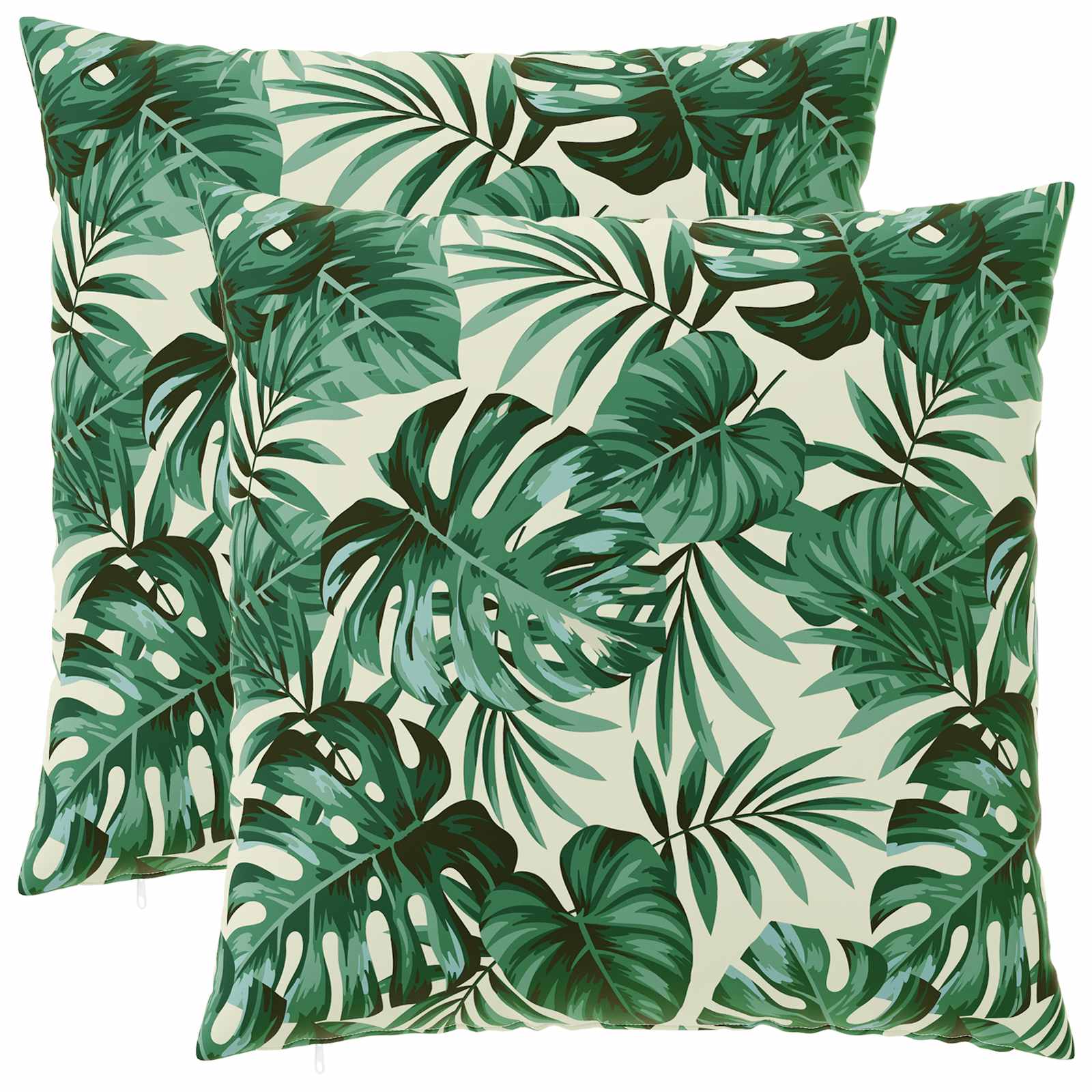Párna huzat 2 pcs heerlen levélminta 65 x 65 cm poliészter
