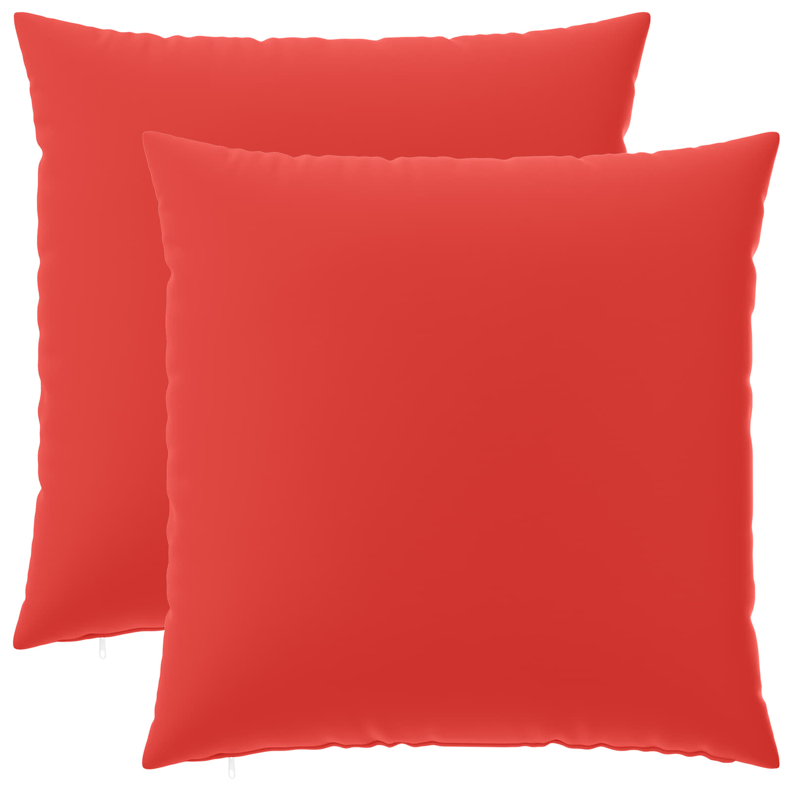 Párna huzat 2 pcs heerlen piros 65 x 65 cm poliészter