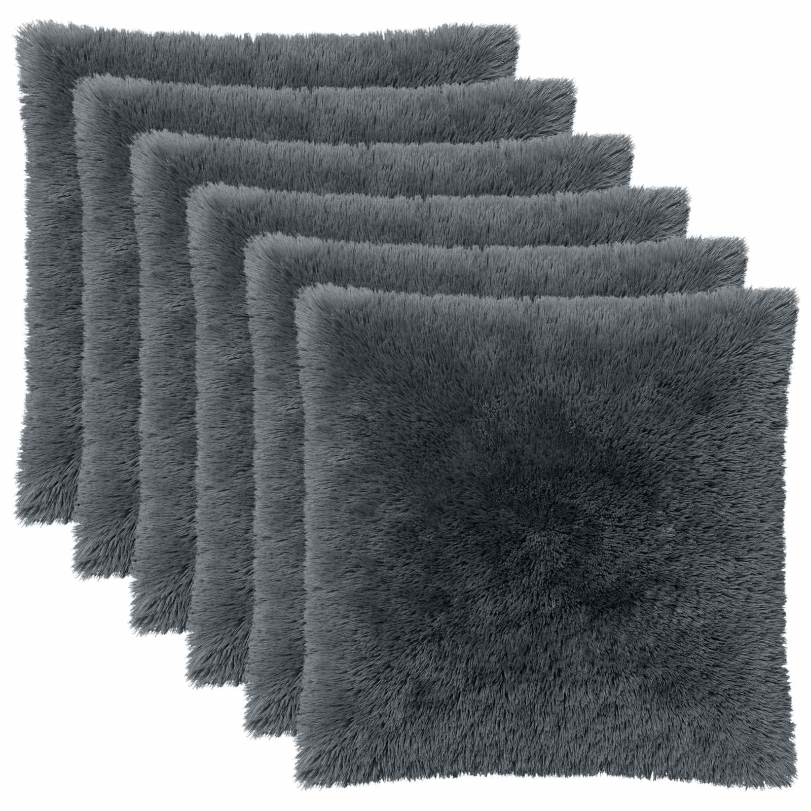 Párna huzat 6 pcs heerlen antracitszürke 65 x 65 cm