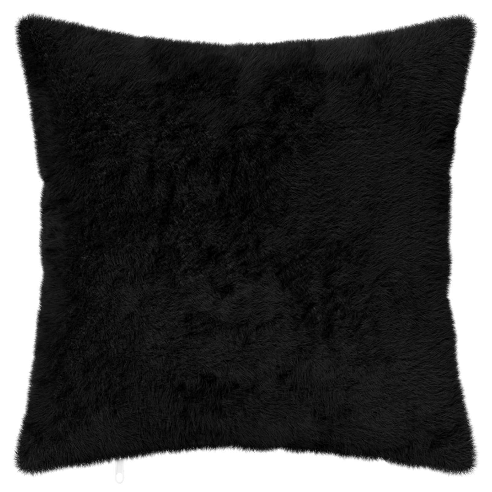 Párna huzat 6 db heerlen fekete 70 x 70 cm műnyúl szőr