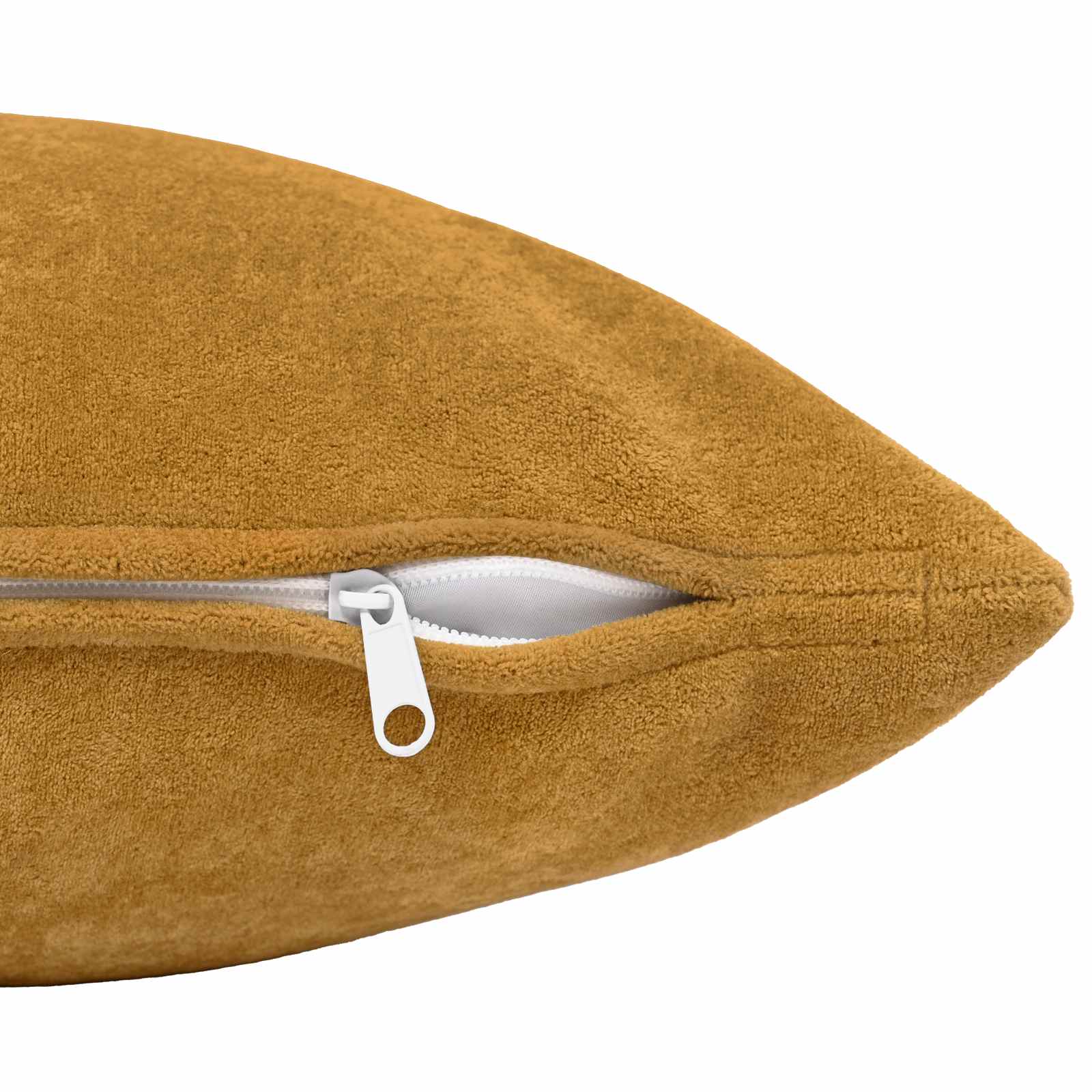 Párna huzat 2 pcs heerlen sárga 80 x 80 cm mikroszálas plüss