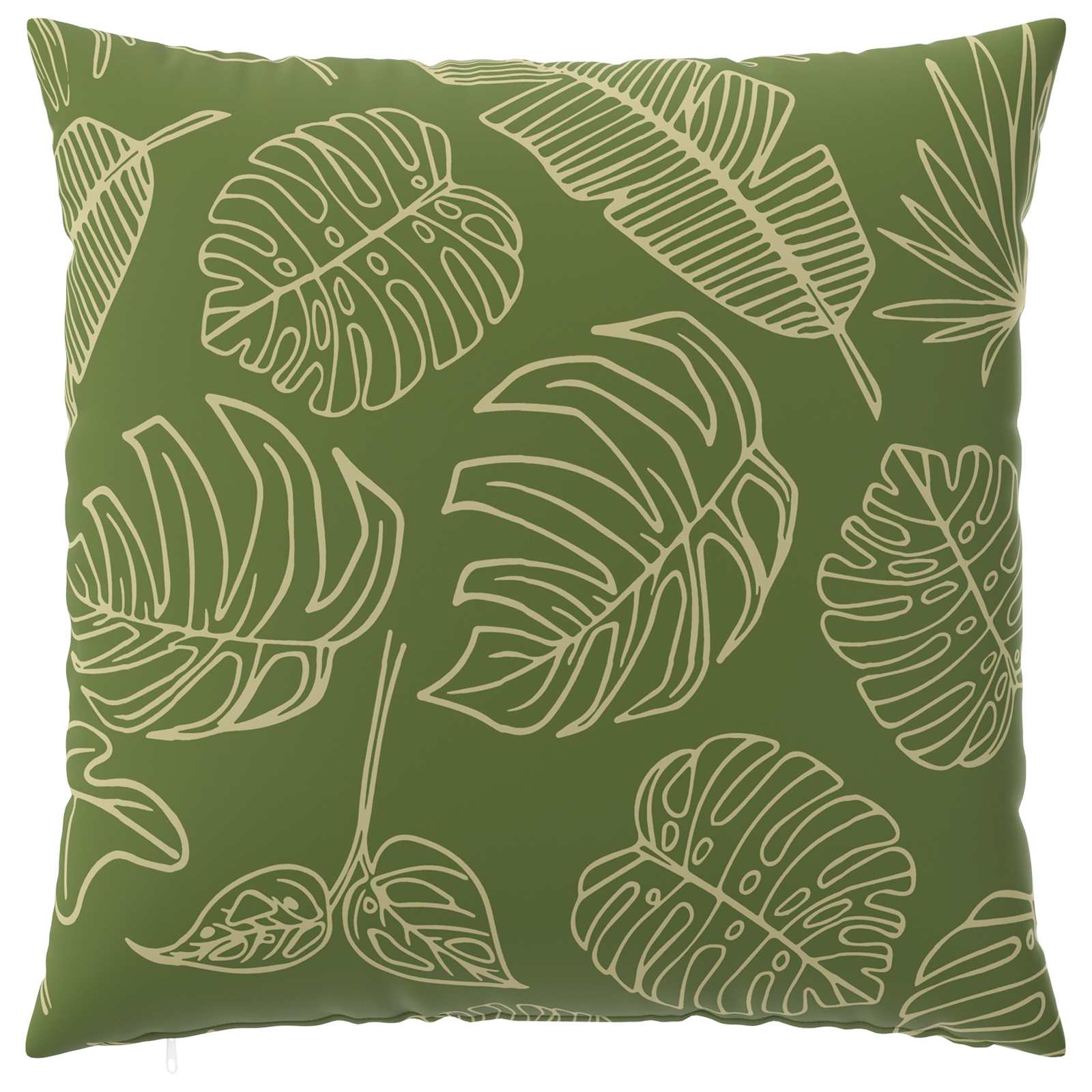 Párna huzat 2 pcs heerlen levélminta 80 x 80 cm poliészter