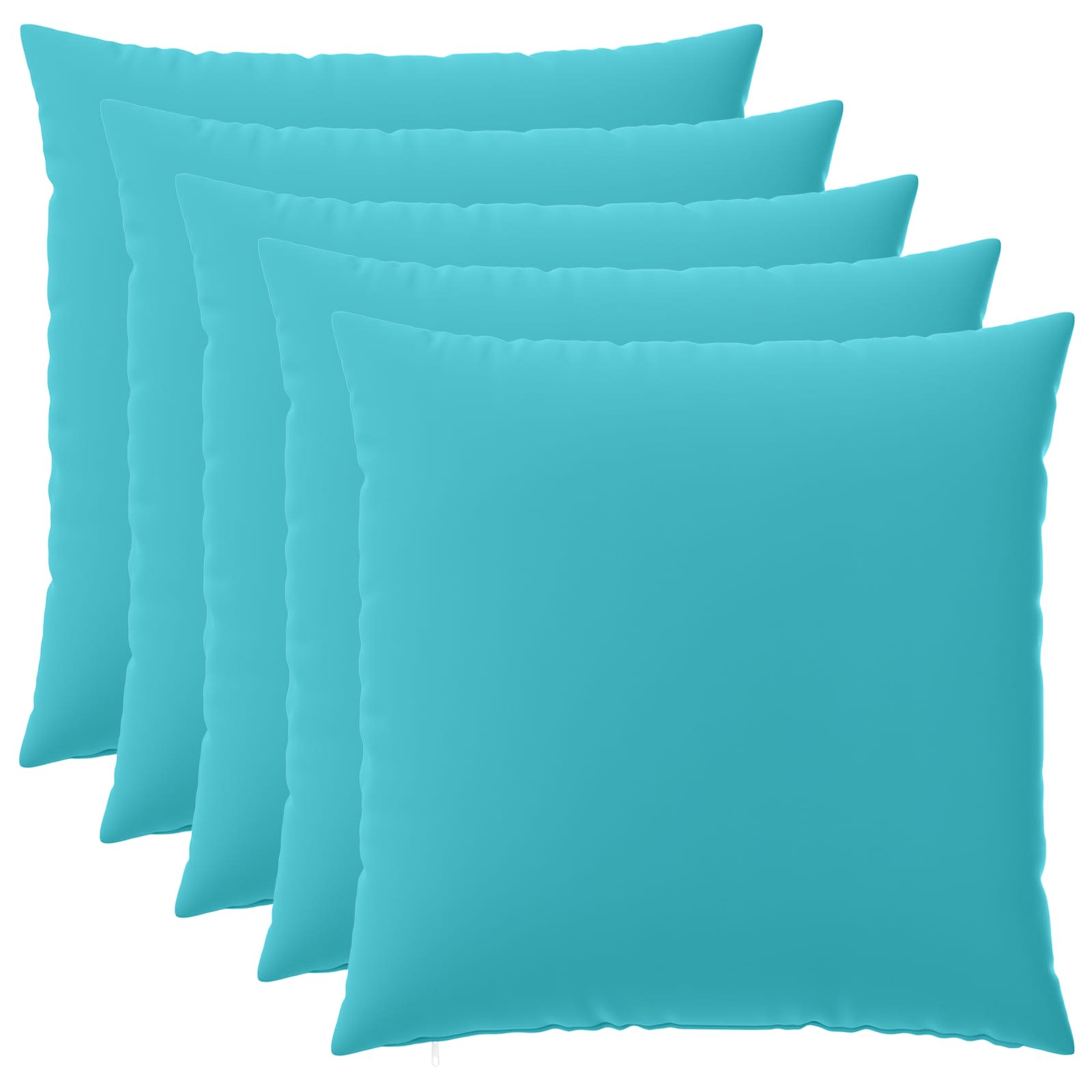 Párna huzat 6 pcs heerlen türkiz 80 x 80 cm poliészter
