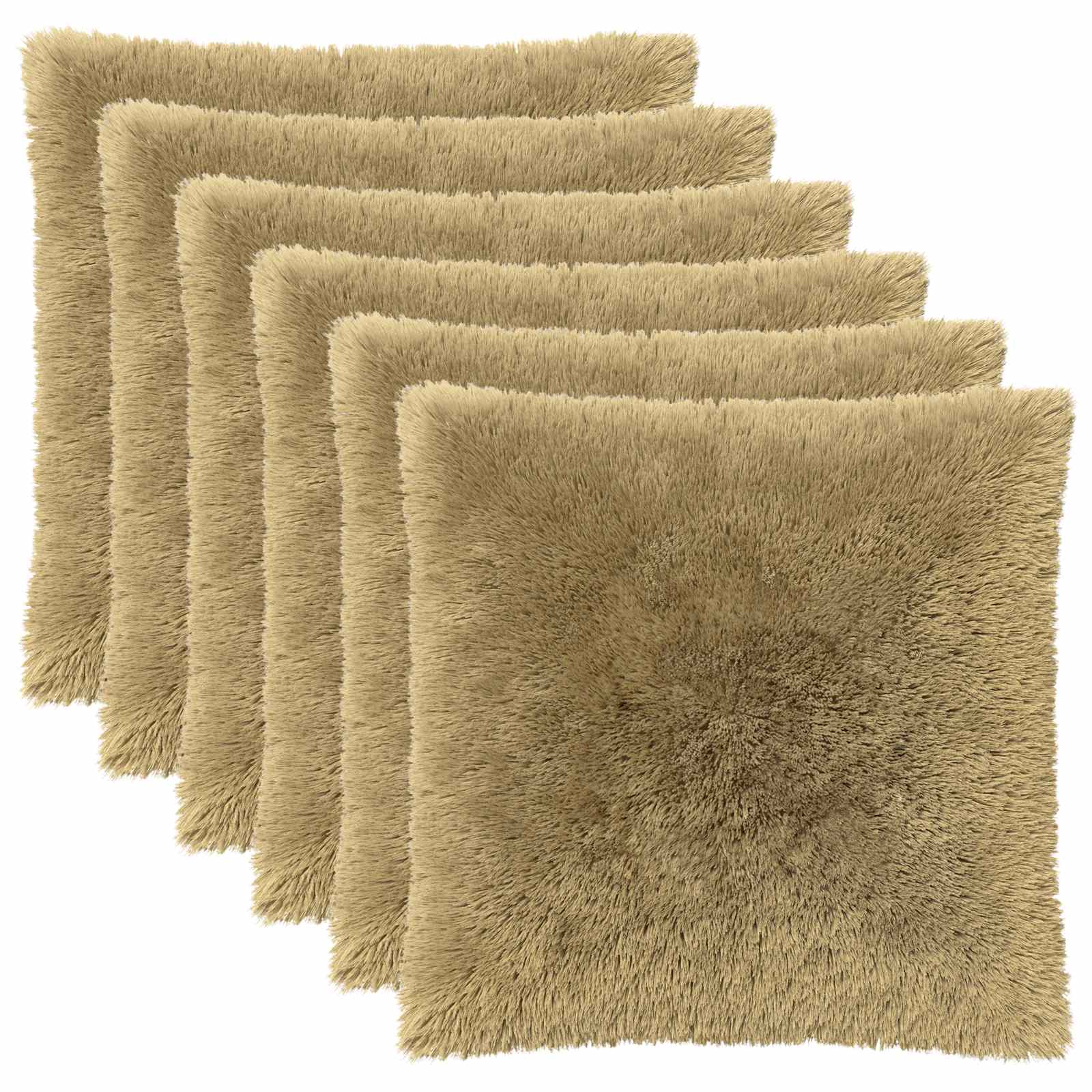 Párna huzat 6 pcs heerlen világos zöld 80 x 80 cm pv mikroplüss