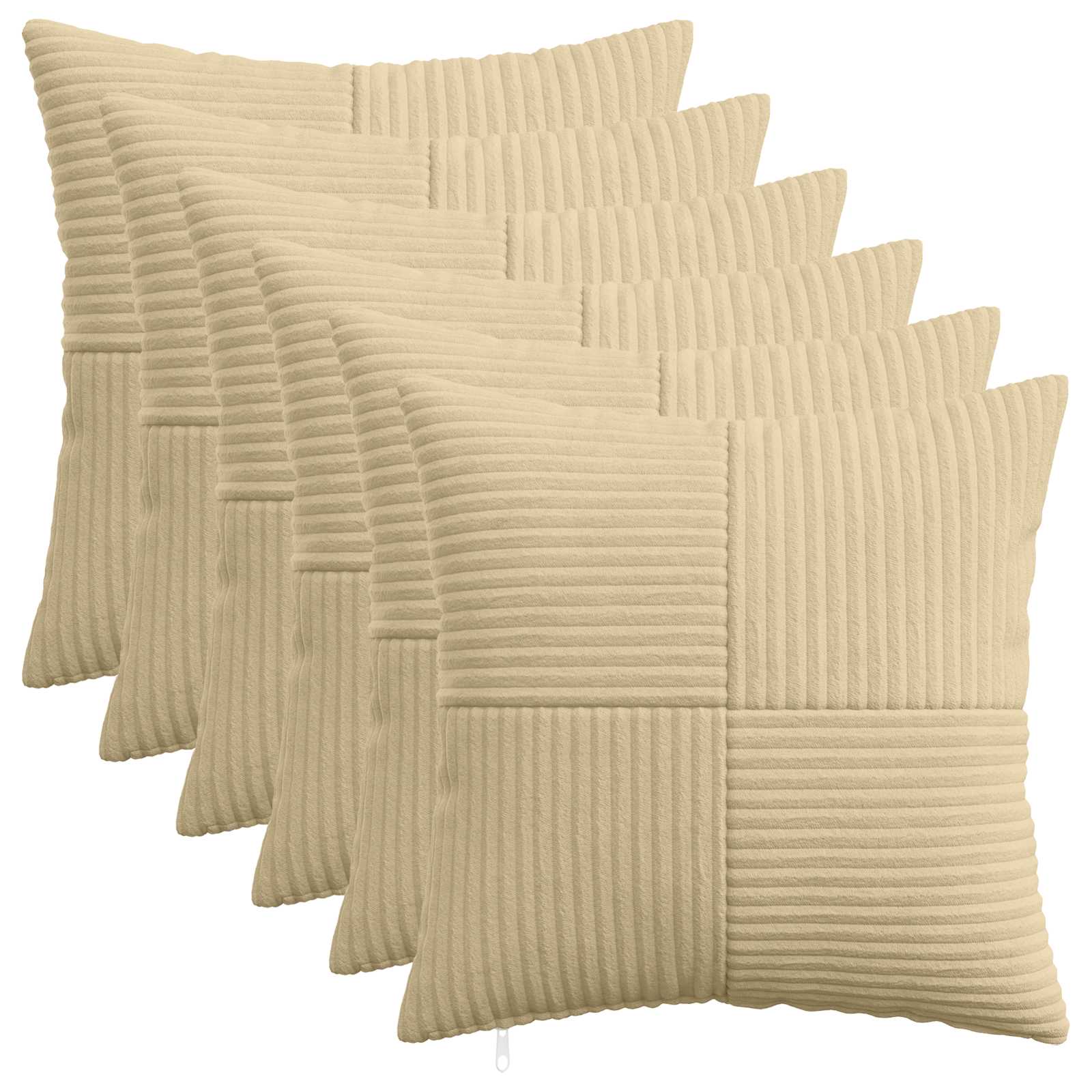 Párna huzat 6 pcs almelo szürke zöld 30 x 30 cm cord