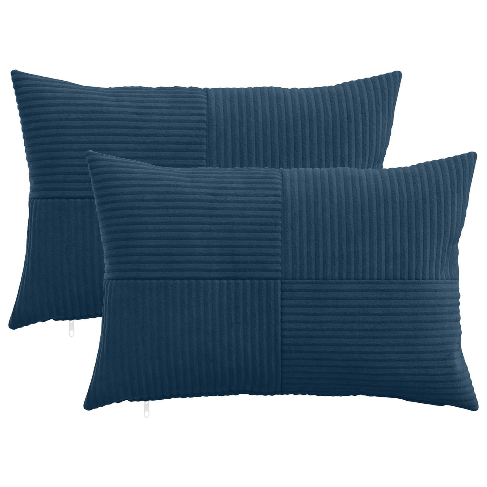 Párna huzat 2 pcs almelo sötétkék 30 x 50 cm cord