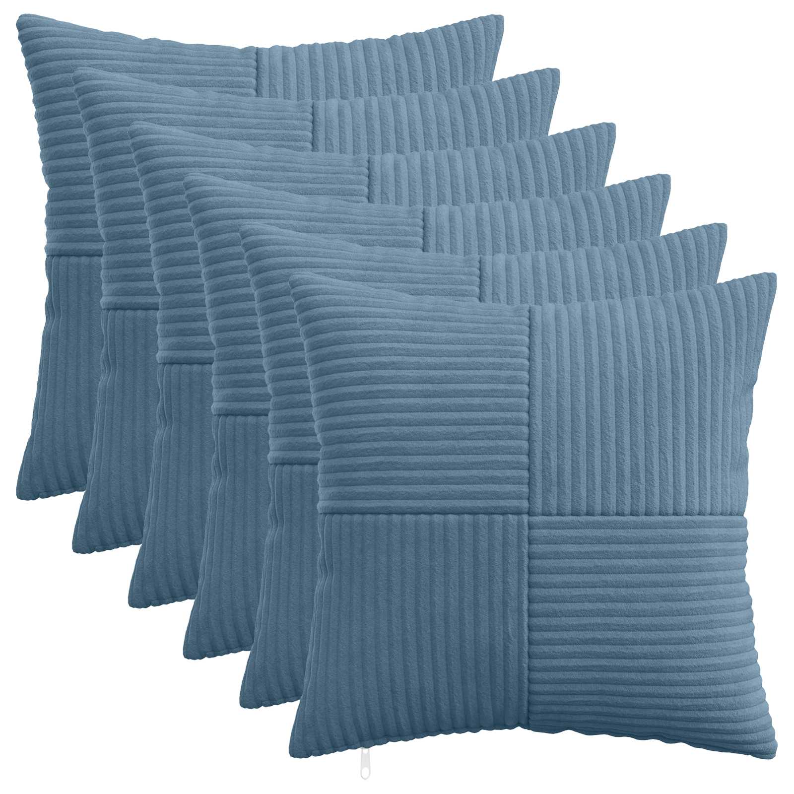 Párna huzat 6 pcs almelo kék 35 x 35 cm cord