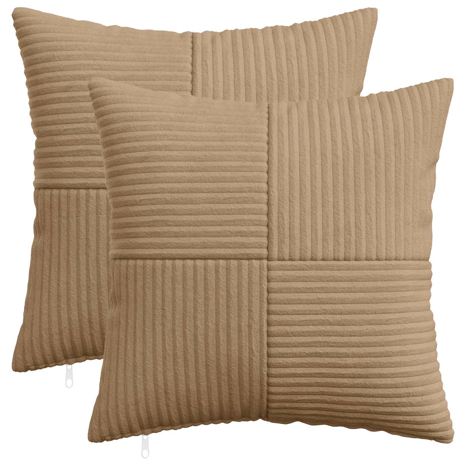 Párna huzat 2 pcs almelo barna 35 x 35 cm cord