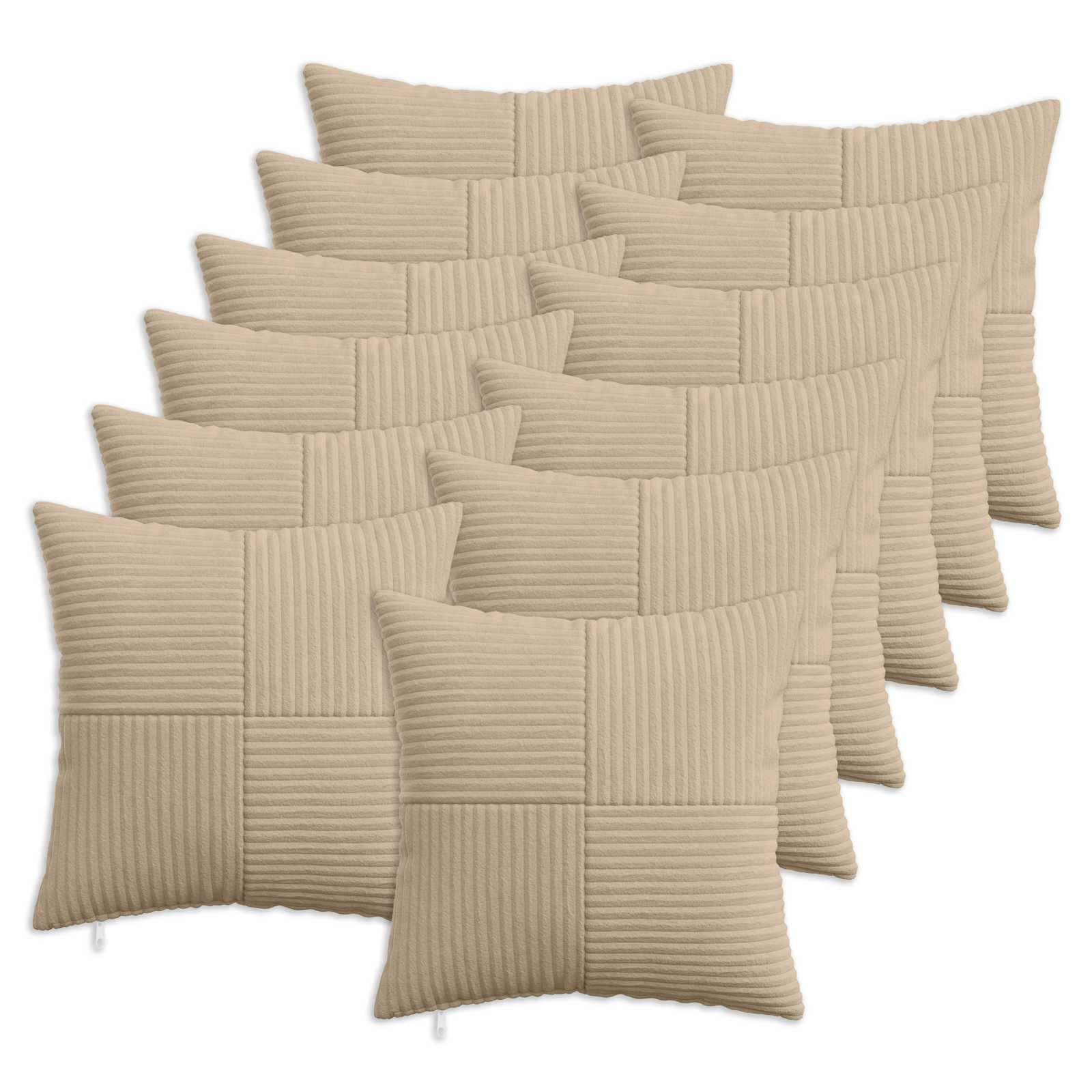 Párna huzat 12 pcs almelo tópszínű 40 x 40 cm cord