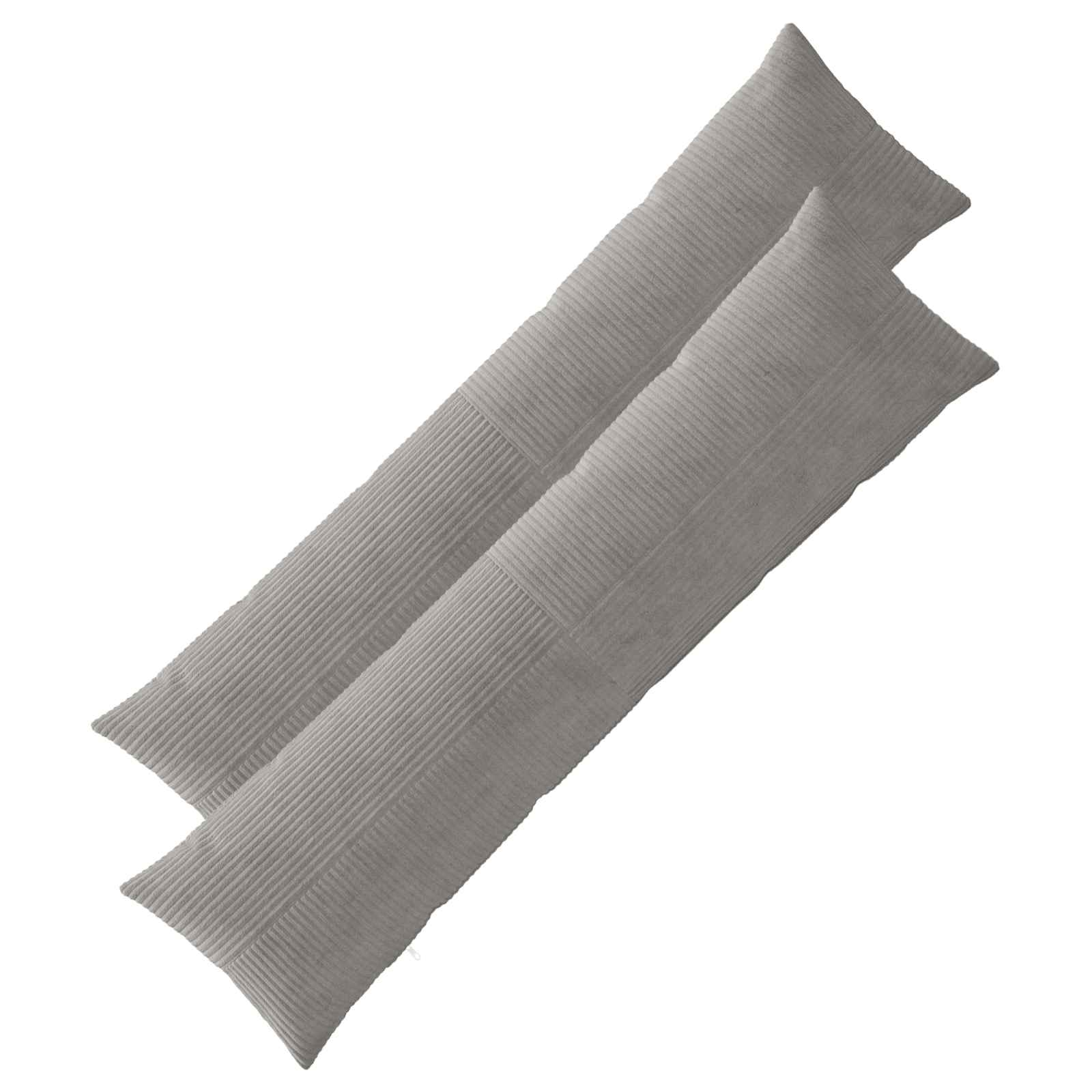 Párna huzat 2 pcs almelo világosszürke 40 x 145 cm cord