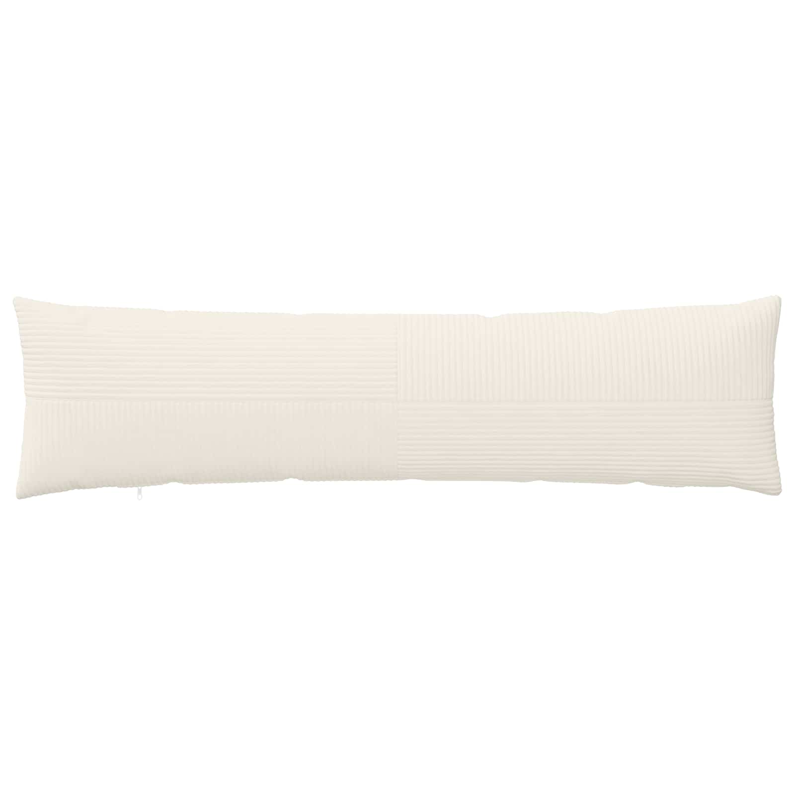 Párna huzat almelo krémszínű 40 x 145 cm cord