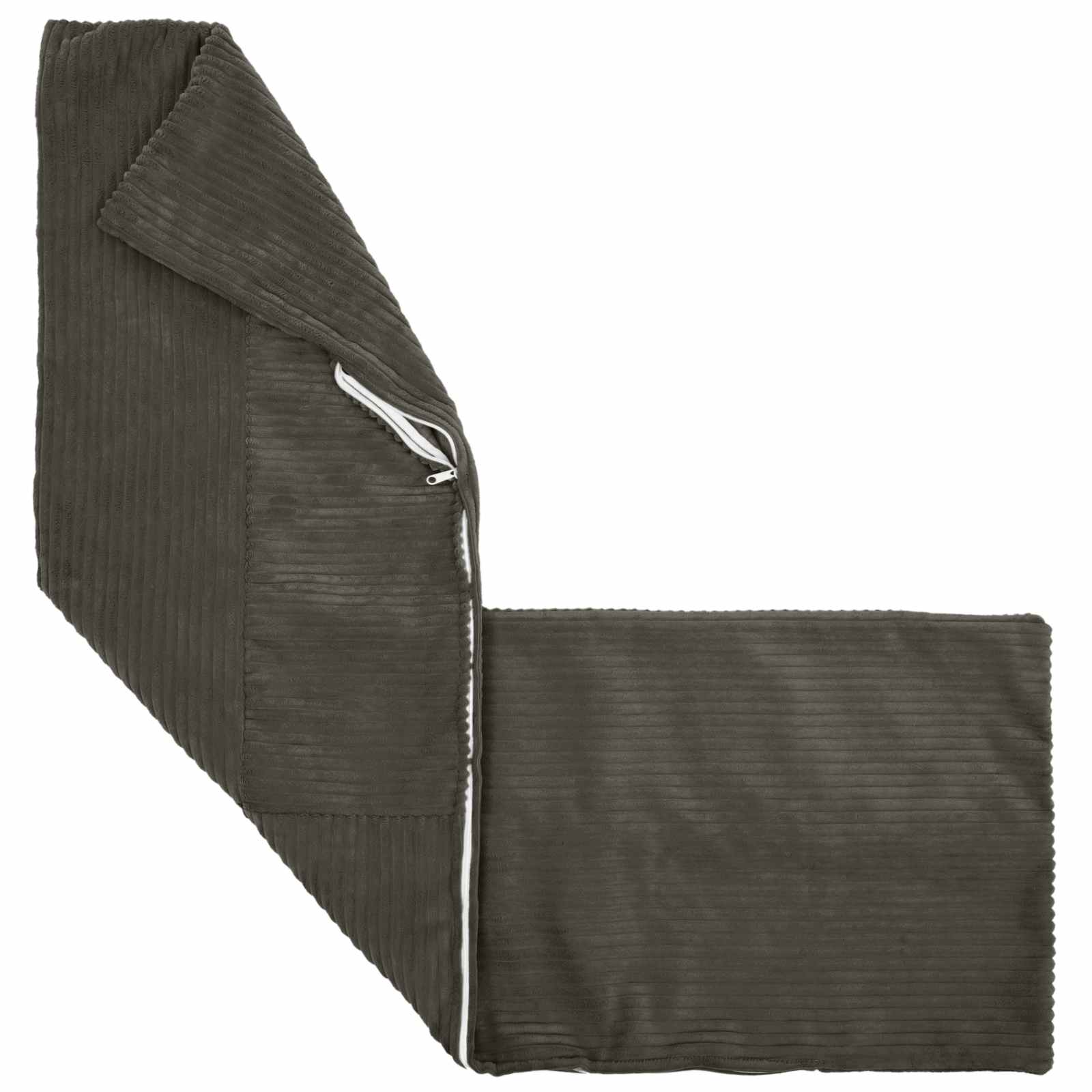 Párna huzat 2 pcs almelo antracitszürke 40 x 145 cm cord