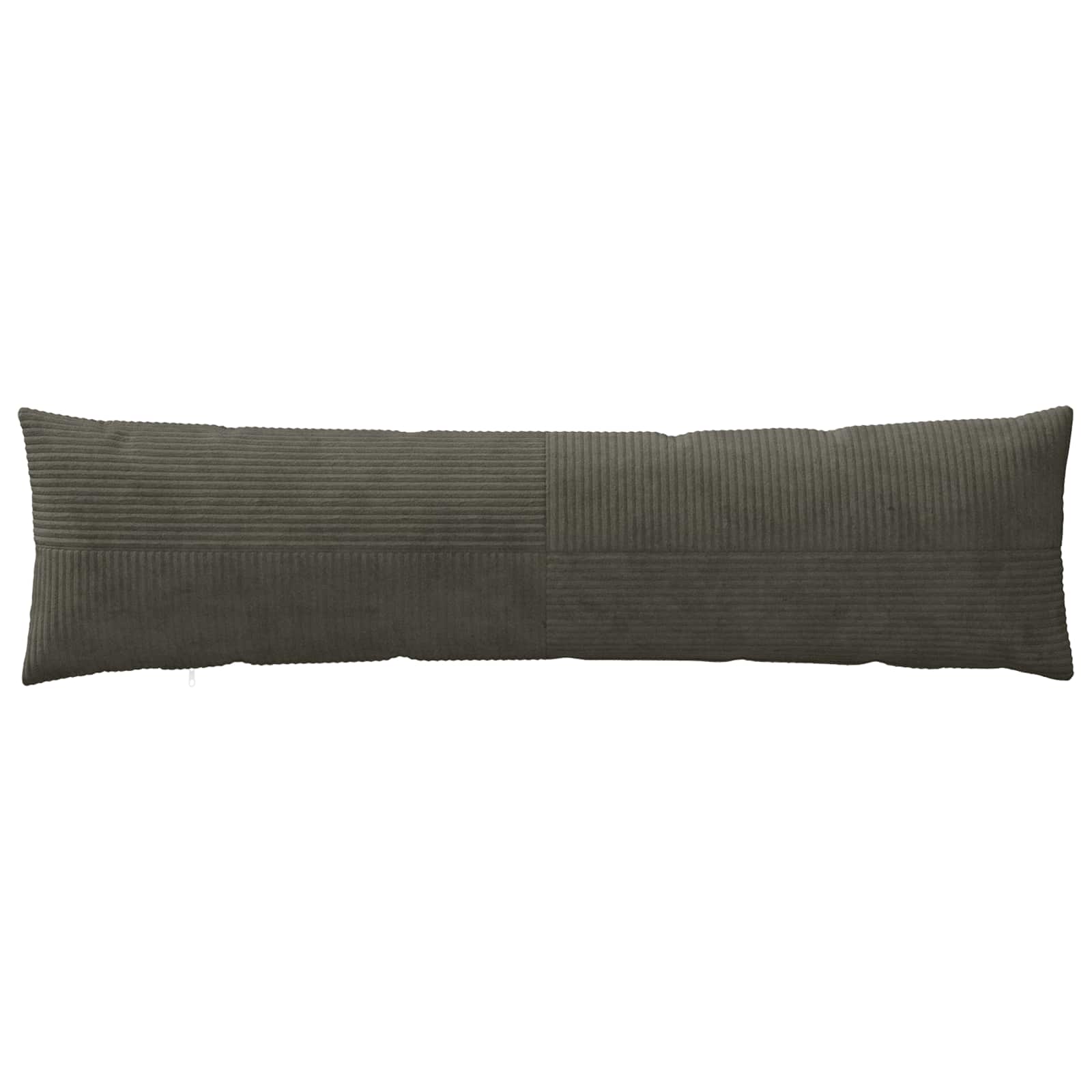 Párna huzat 2 pcs almelo antracitszürke 40 x 145 cm cord