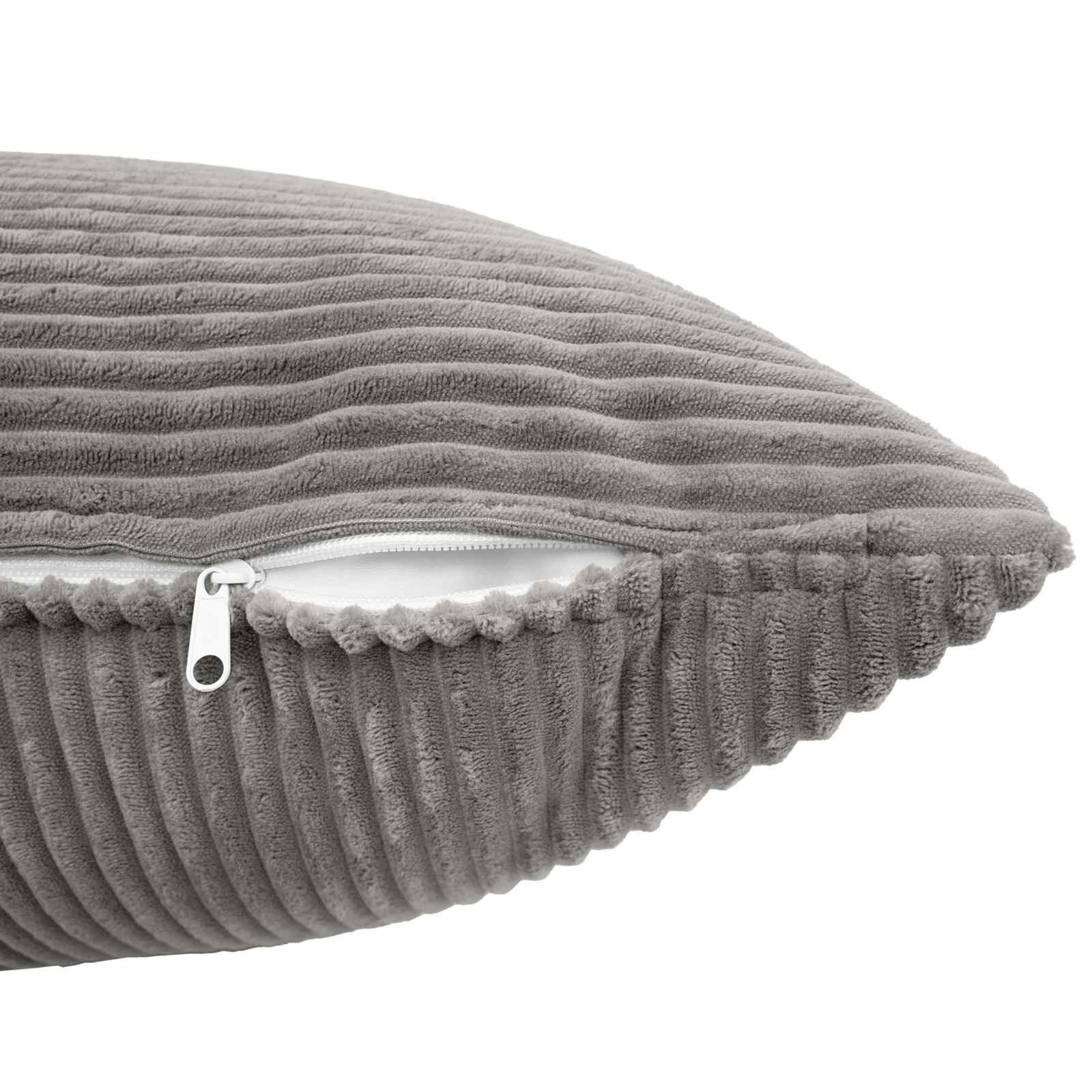 Párna huzat 2 pcs almelo világosszürke 40 x 60 cm cord
