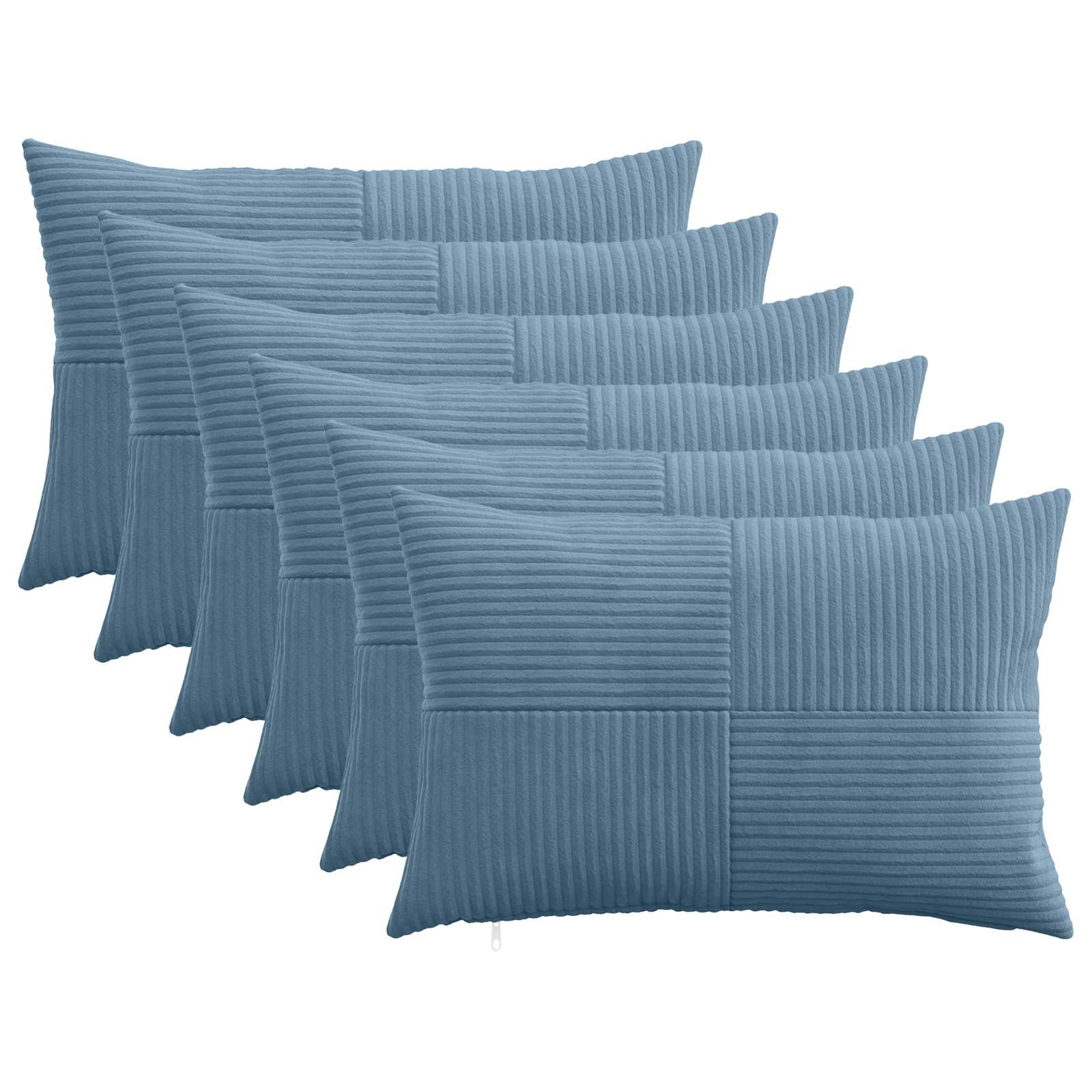 Párna huzat 6 pcs almelo kék 40 x 60 cm cord